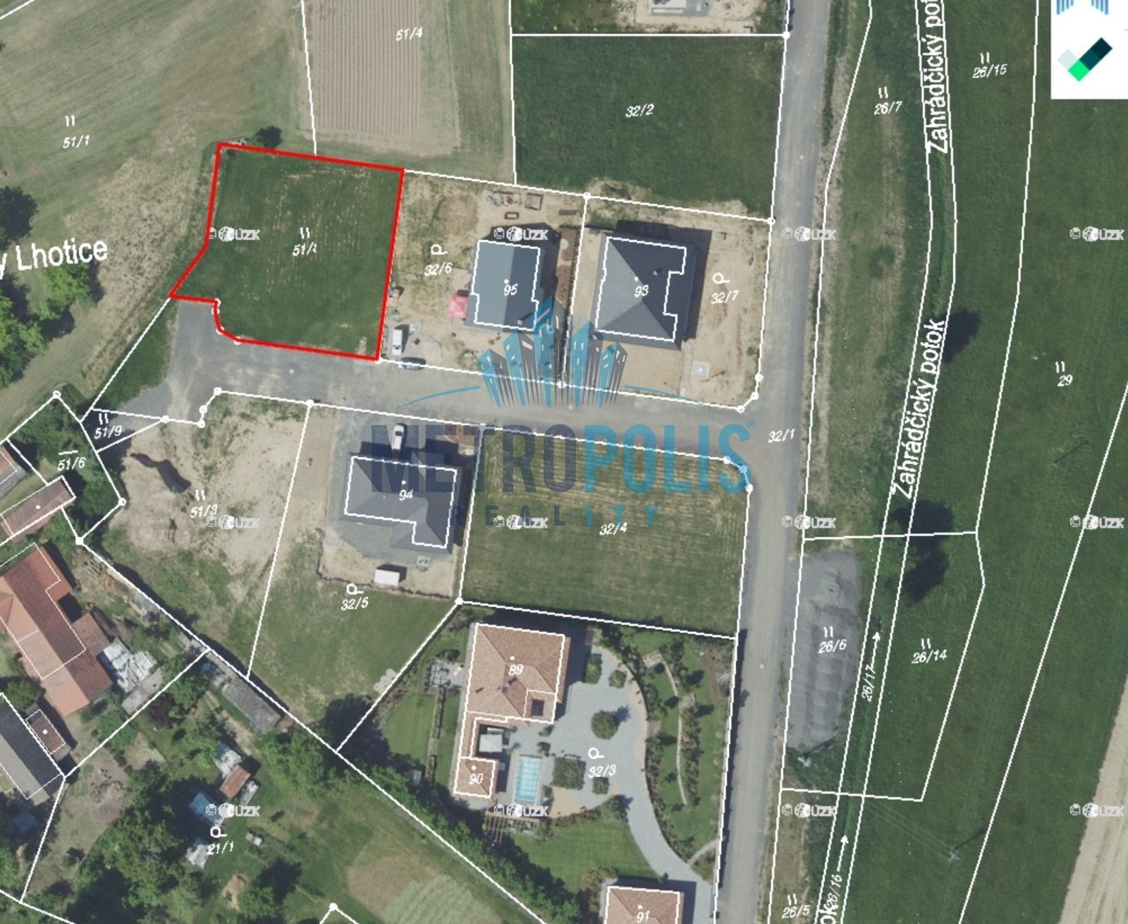 Prodej pozemku 1071 m² - foto 1