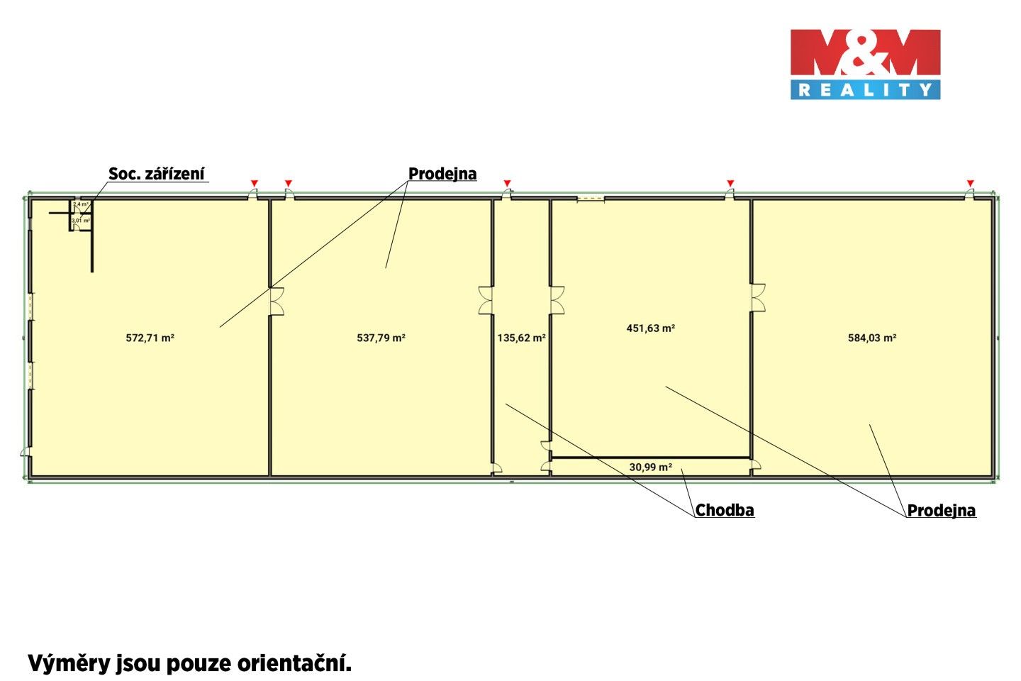 Pronájem komerčního prostoru 2200 m² - foto 5