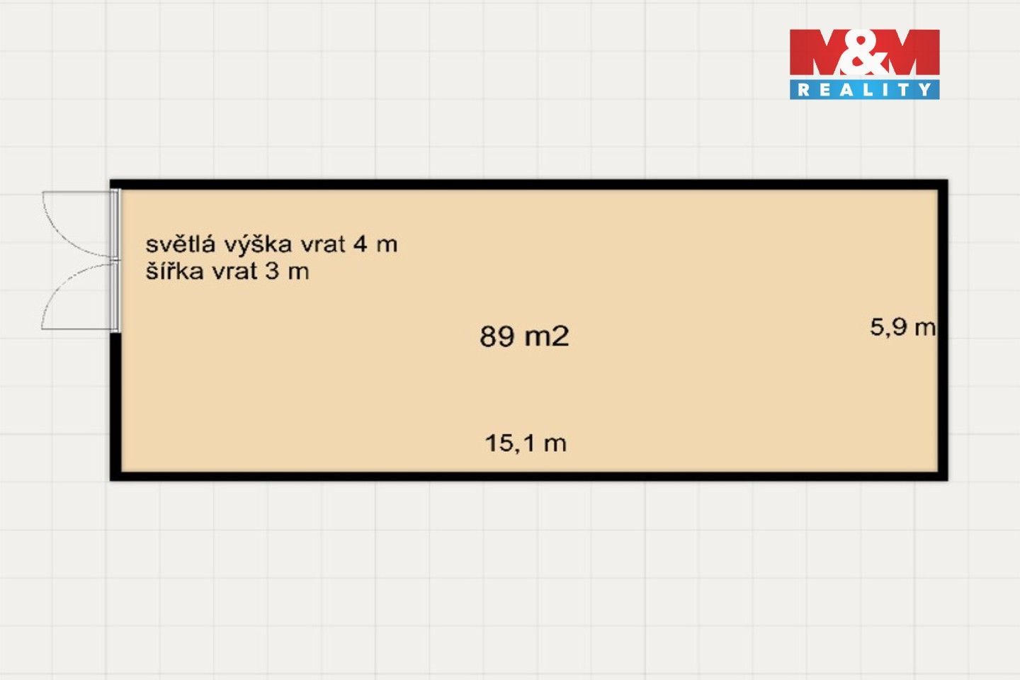 Pronájem komerčního prostoru 89 m² - foto 5