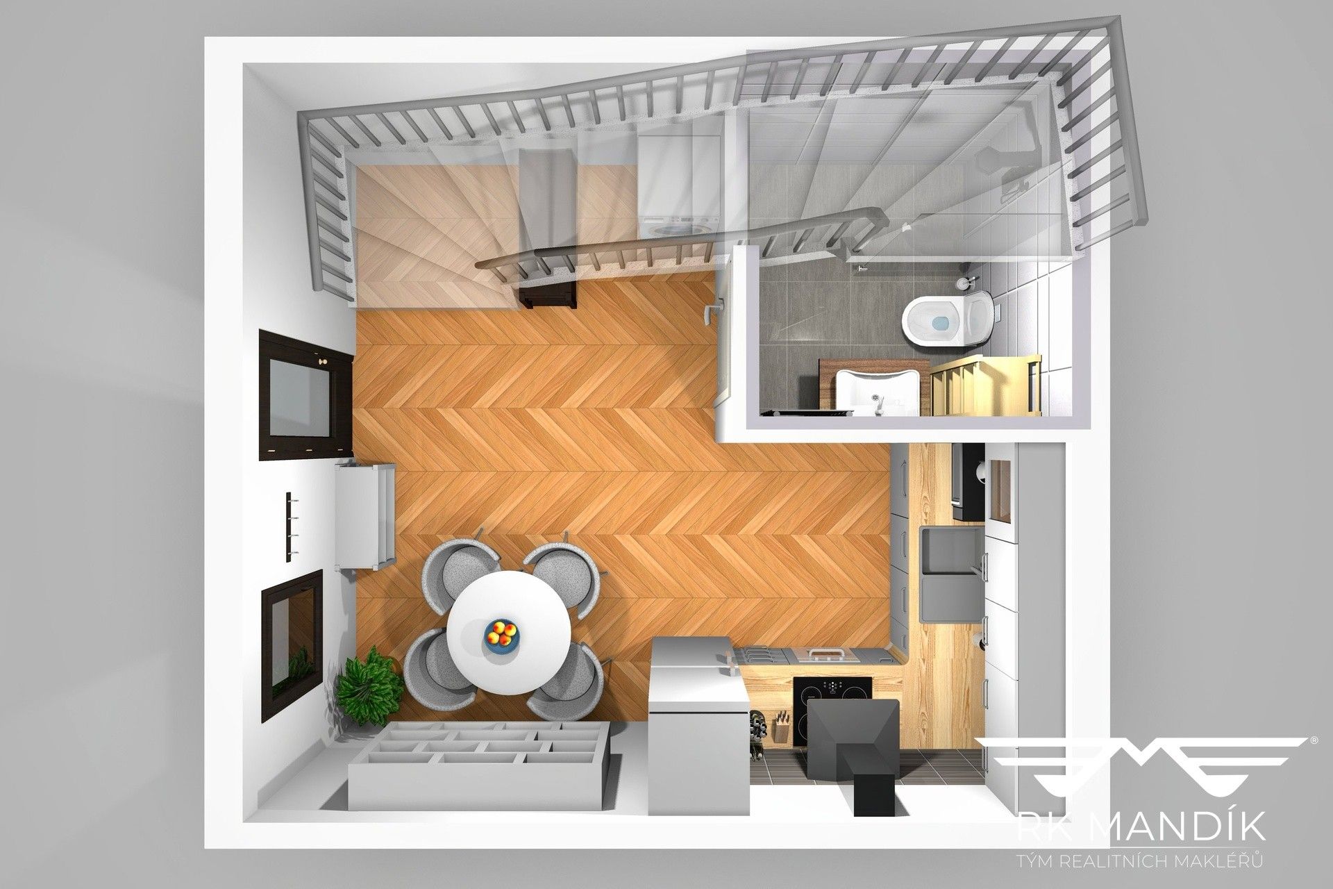 Pronájem bytu 2+kk 42 m² - foto 15