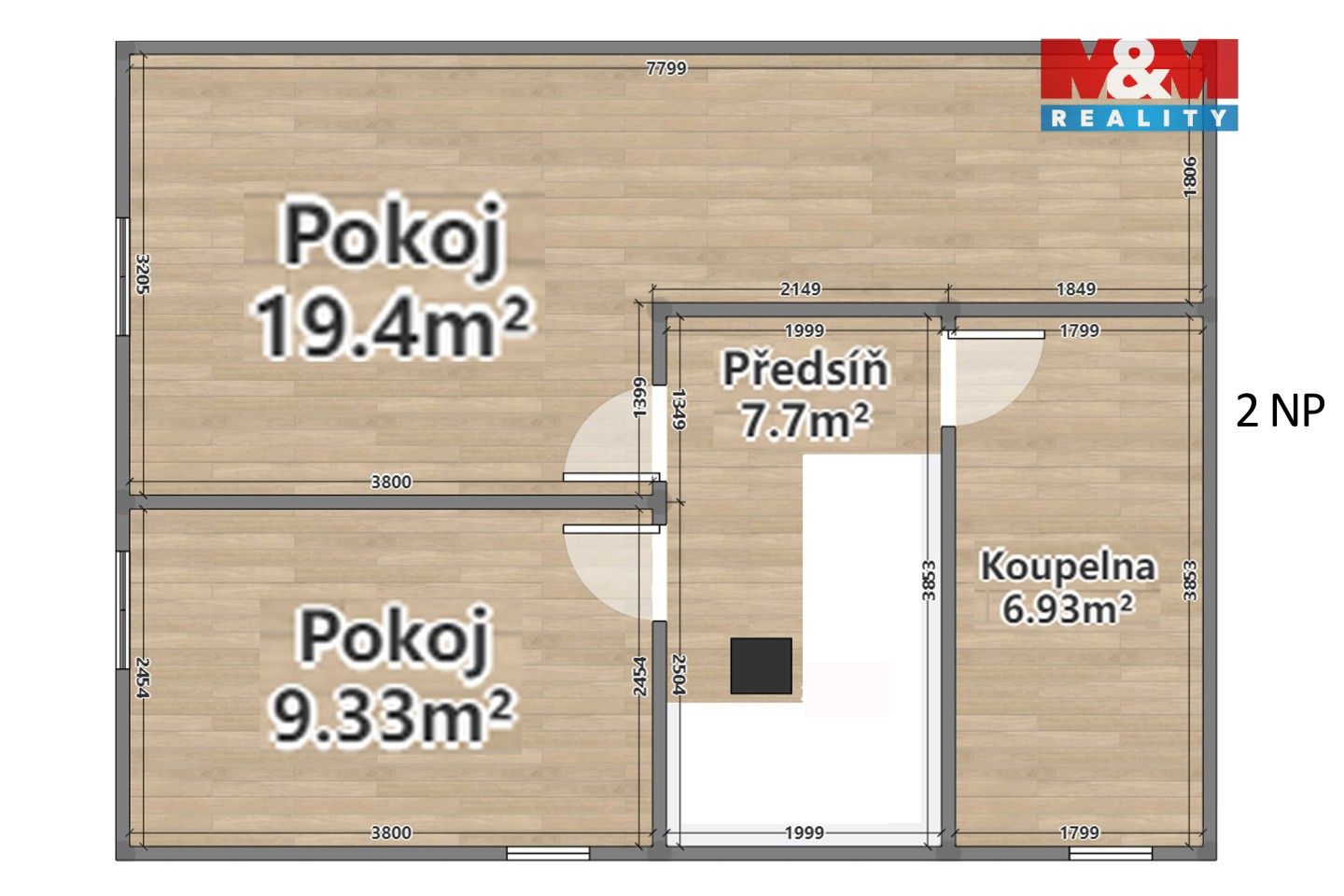 Pronájem domu 82 m² - foto 12