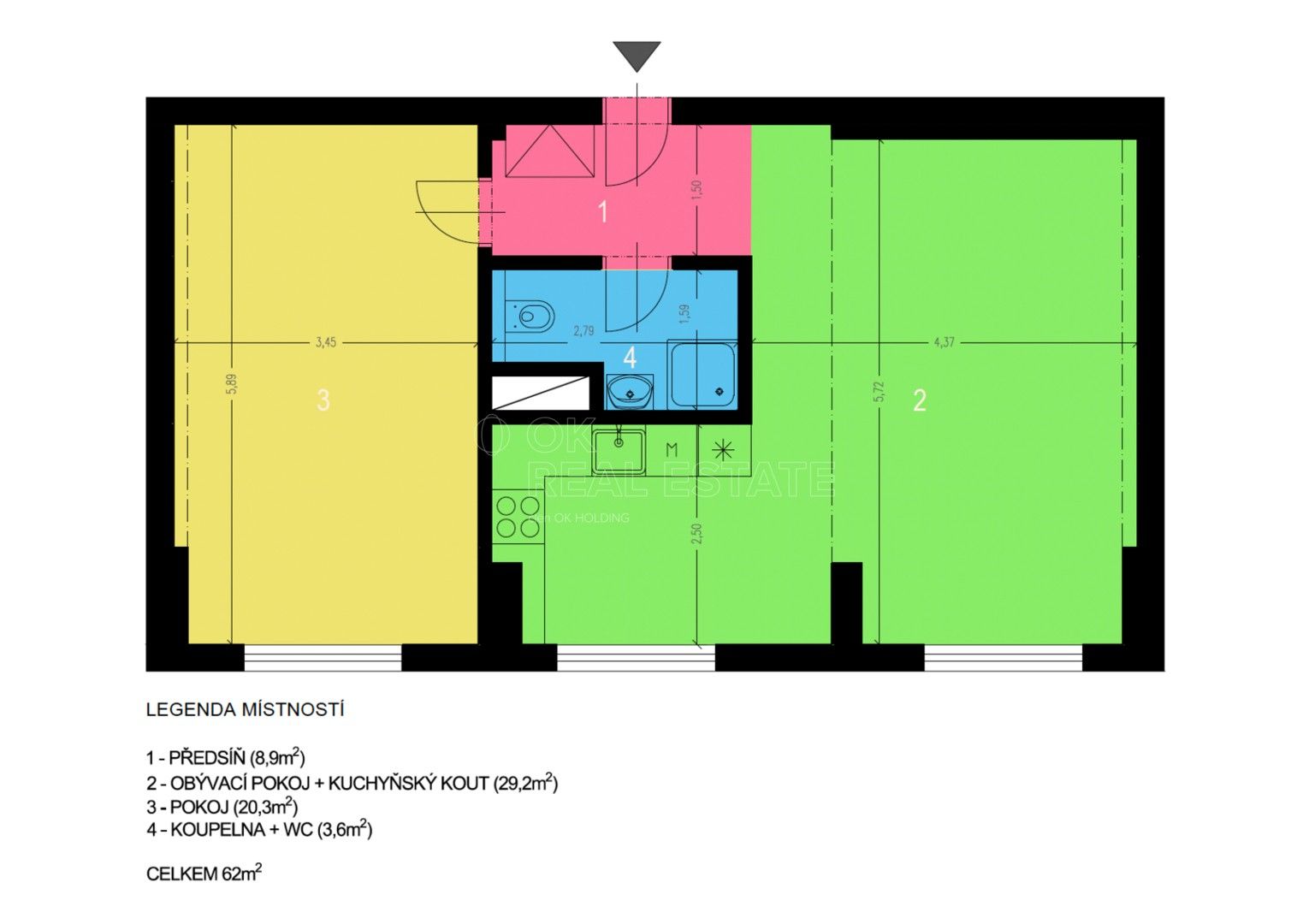 Prodej bytu 2+kk 61 m² - foto 15
