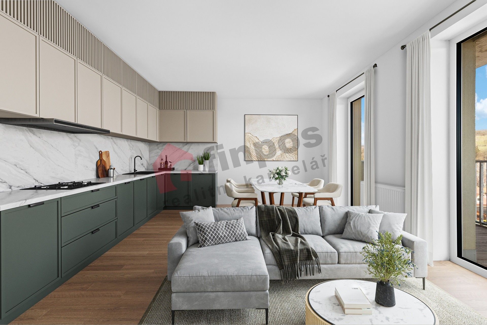 Prodej bytu 2+kk 49 m² - foto 2