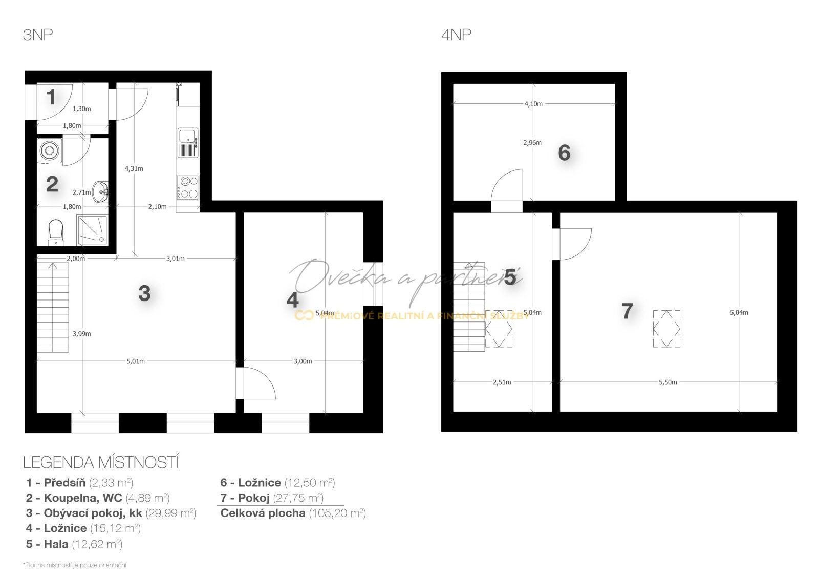 Prodej bytu 2+kk 105 m² - foto 3