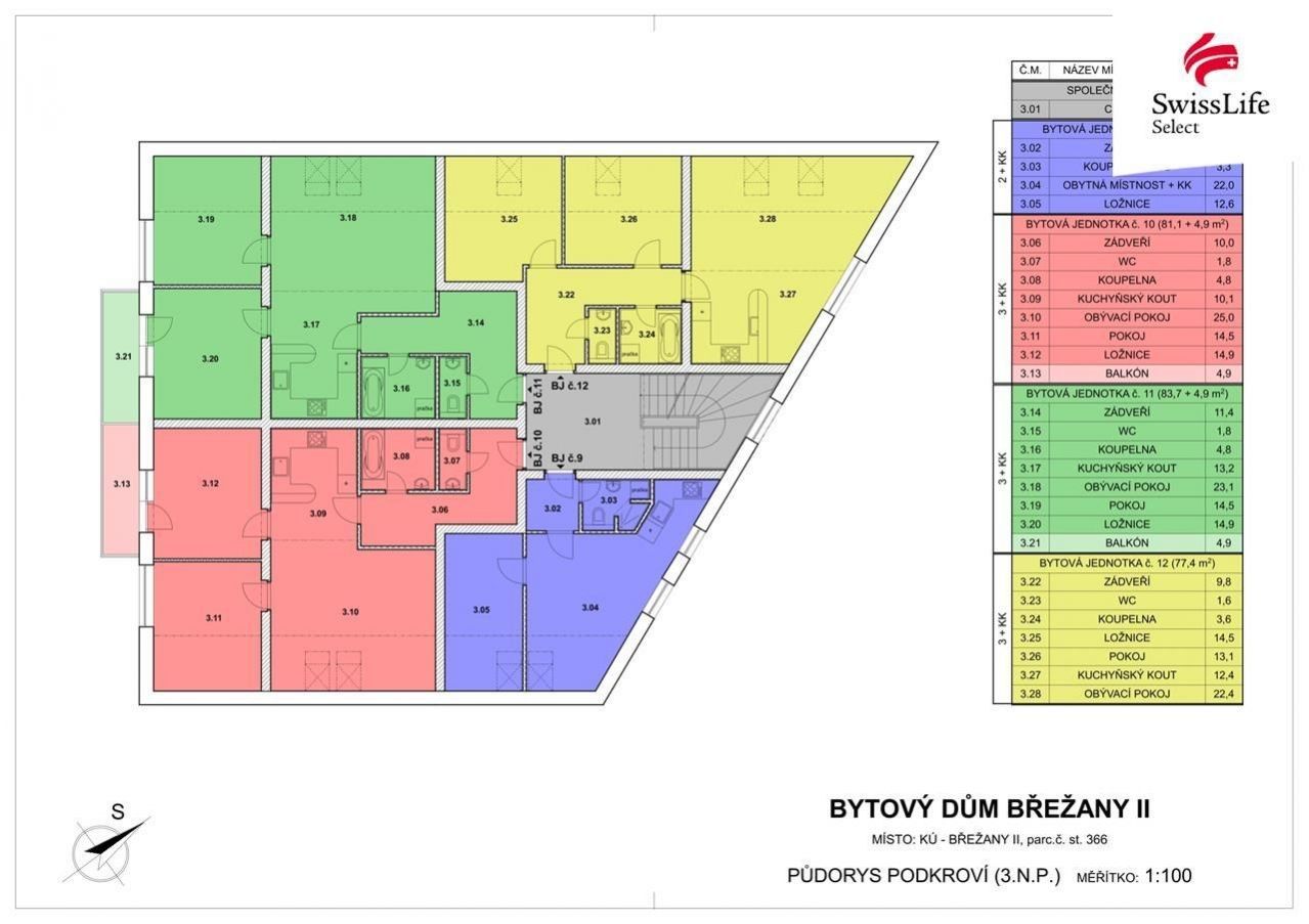 Prodej bytu 3+kk 77 m² - foto 21