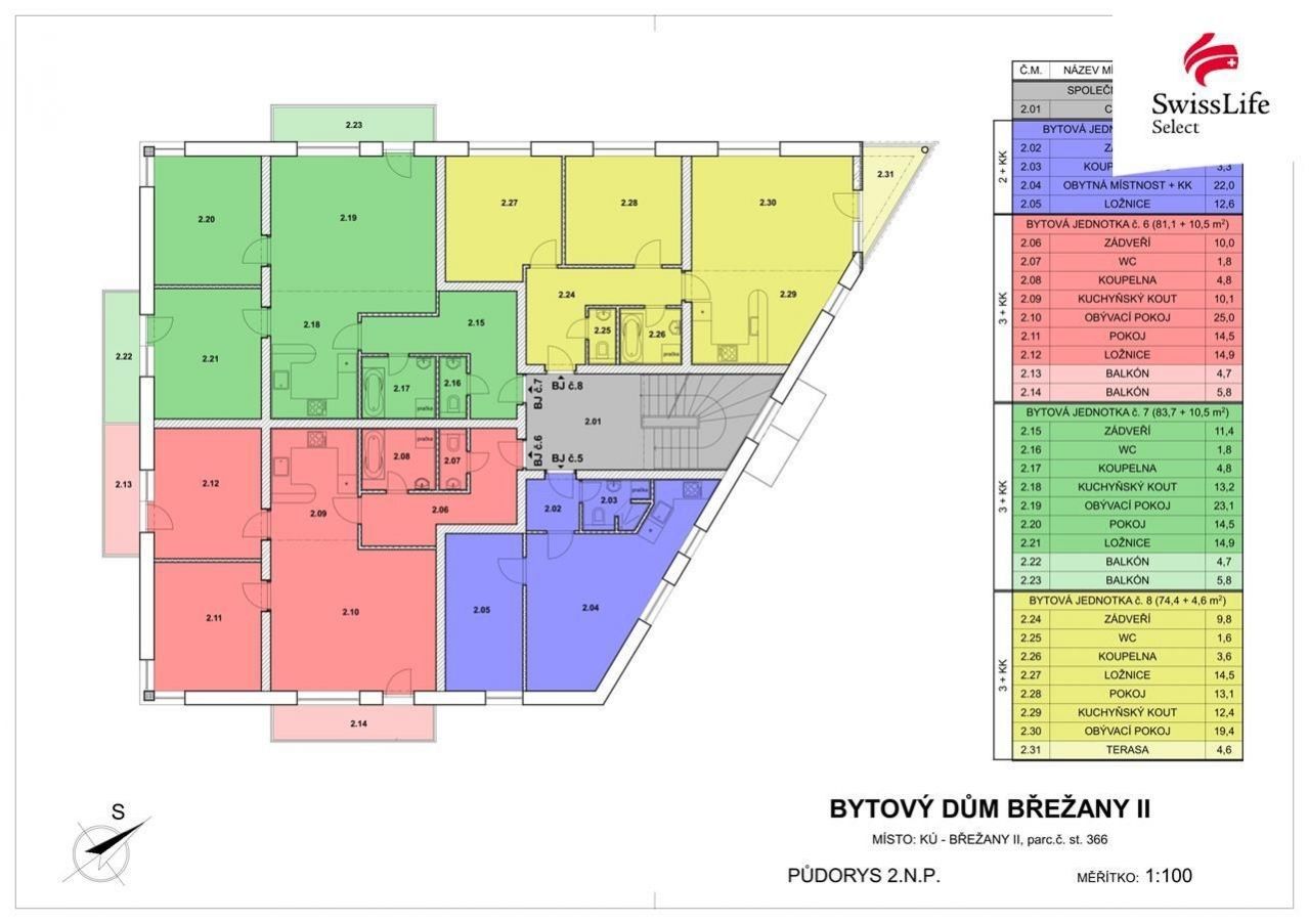 Prodej bytu 3+kk 74 m² - foto 17