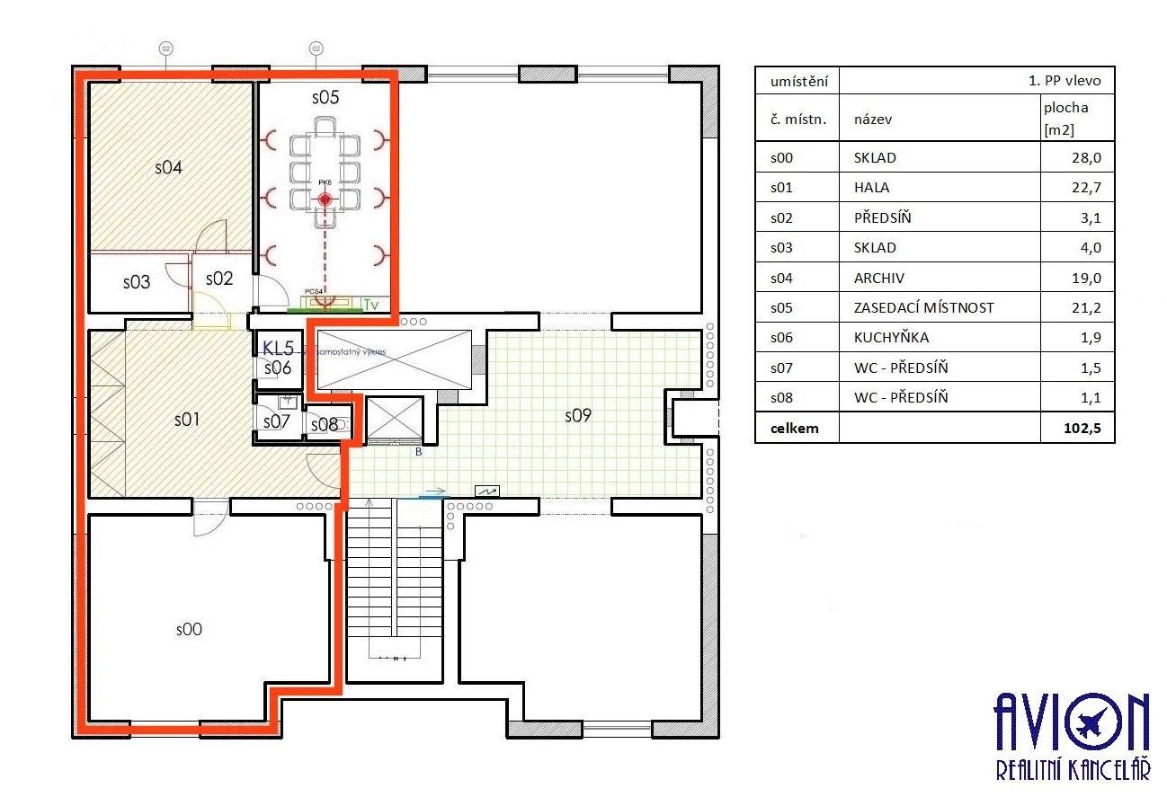 Pronájem komerčního prostoru 103 m² - foto 4