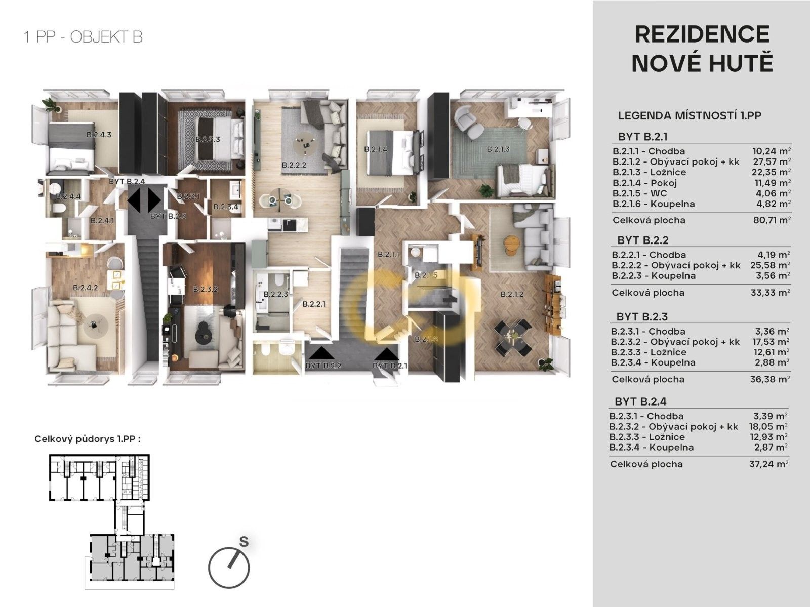 Prodej bytu 3+kk 55 m² - foto 10