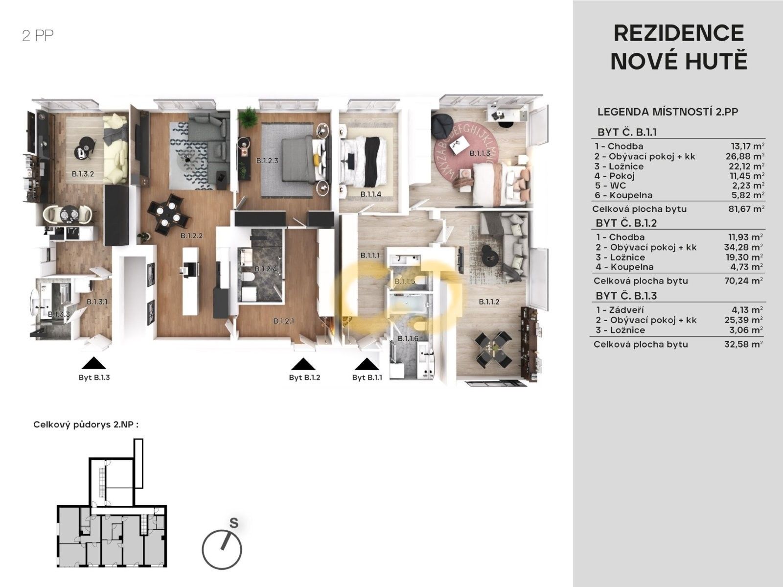 Prodej bytu 3+kk 55 m² - foto 12