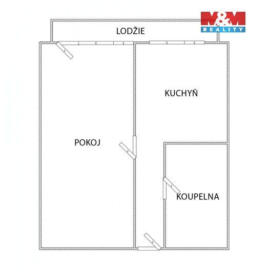Prodej bytu 1+1 39 m² - foto 9