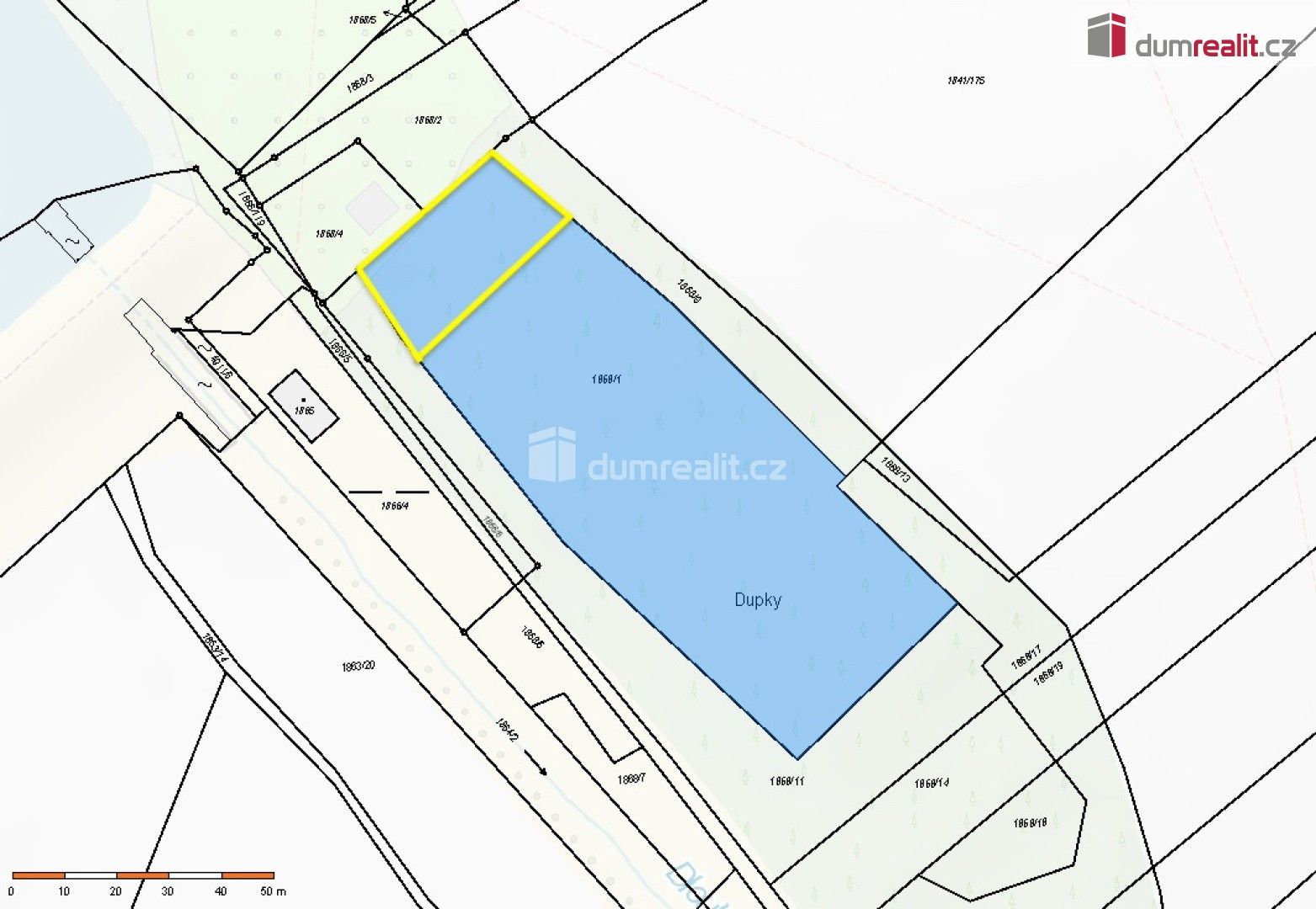 Prodej pozemku 750 m² - foto 4