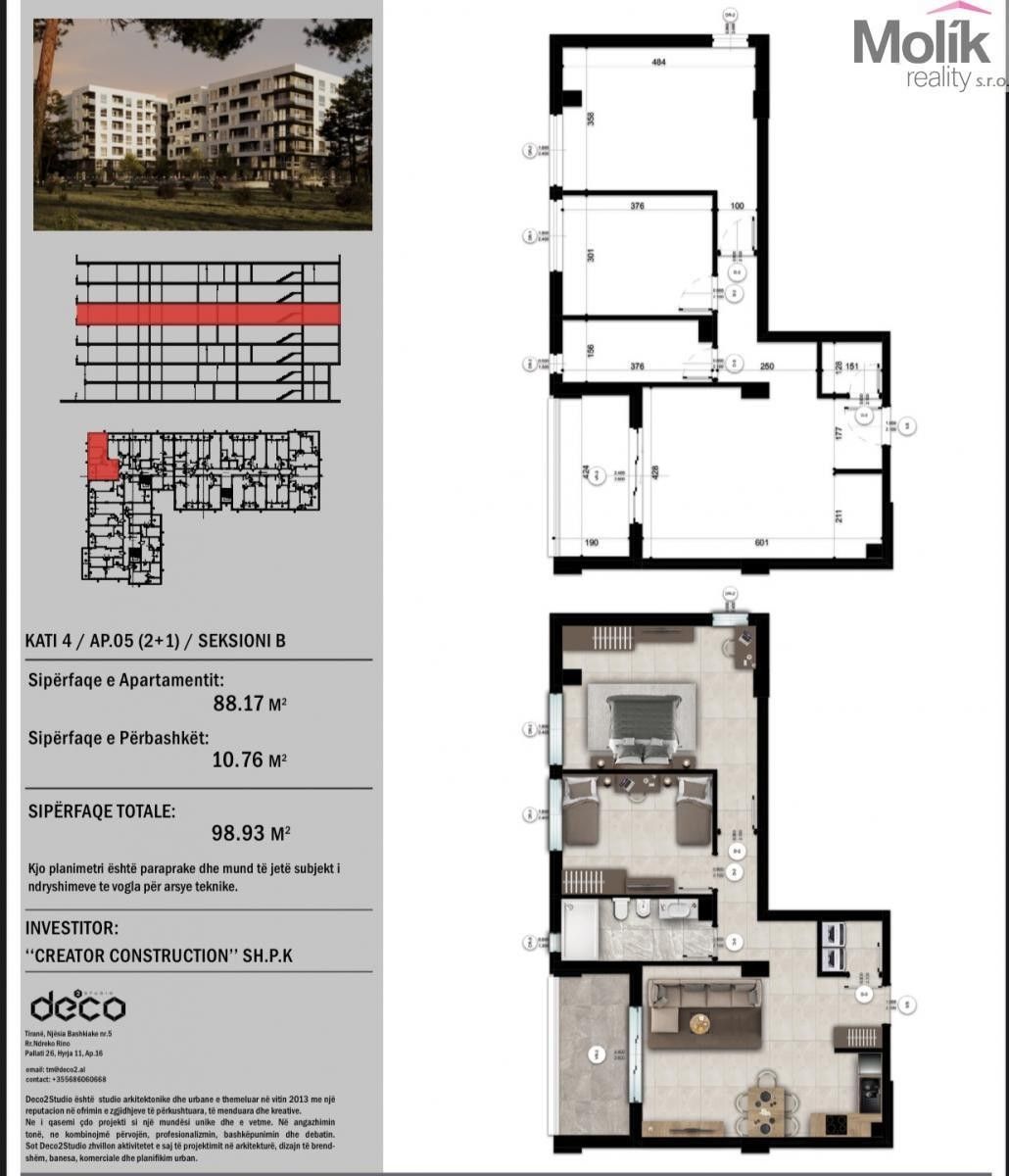 Prodej bytu 3+kk 88 m² - foto 3