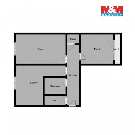 Prodej bytu 2+1 61 m² - foto 10