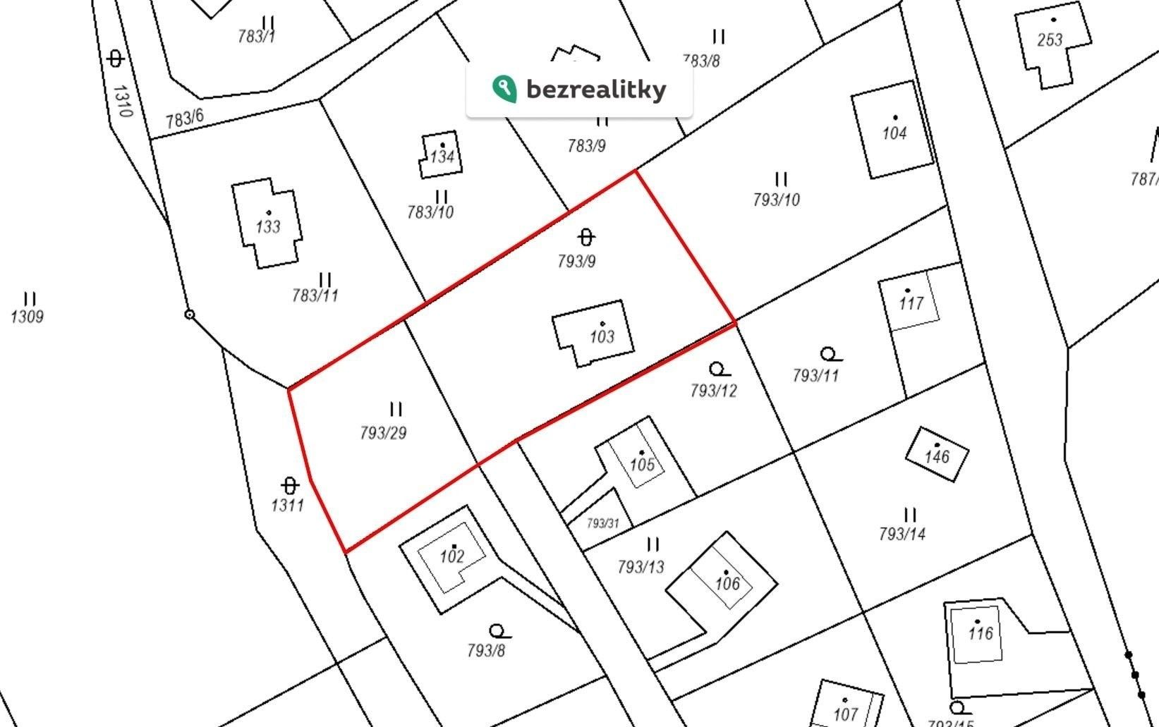 Prodej pozemku 996 m² - foto 1