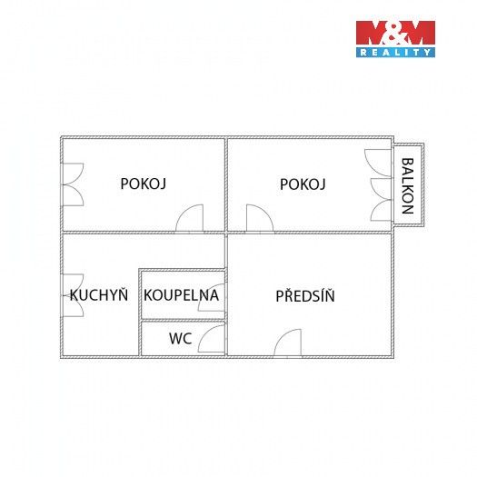 Prodej bytu 2+1 62 m² - foto 8