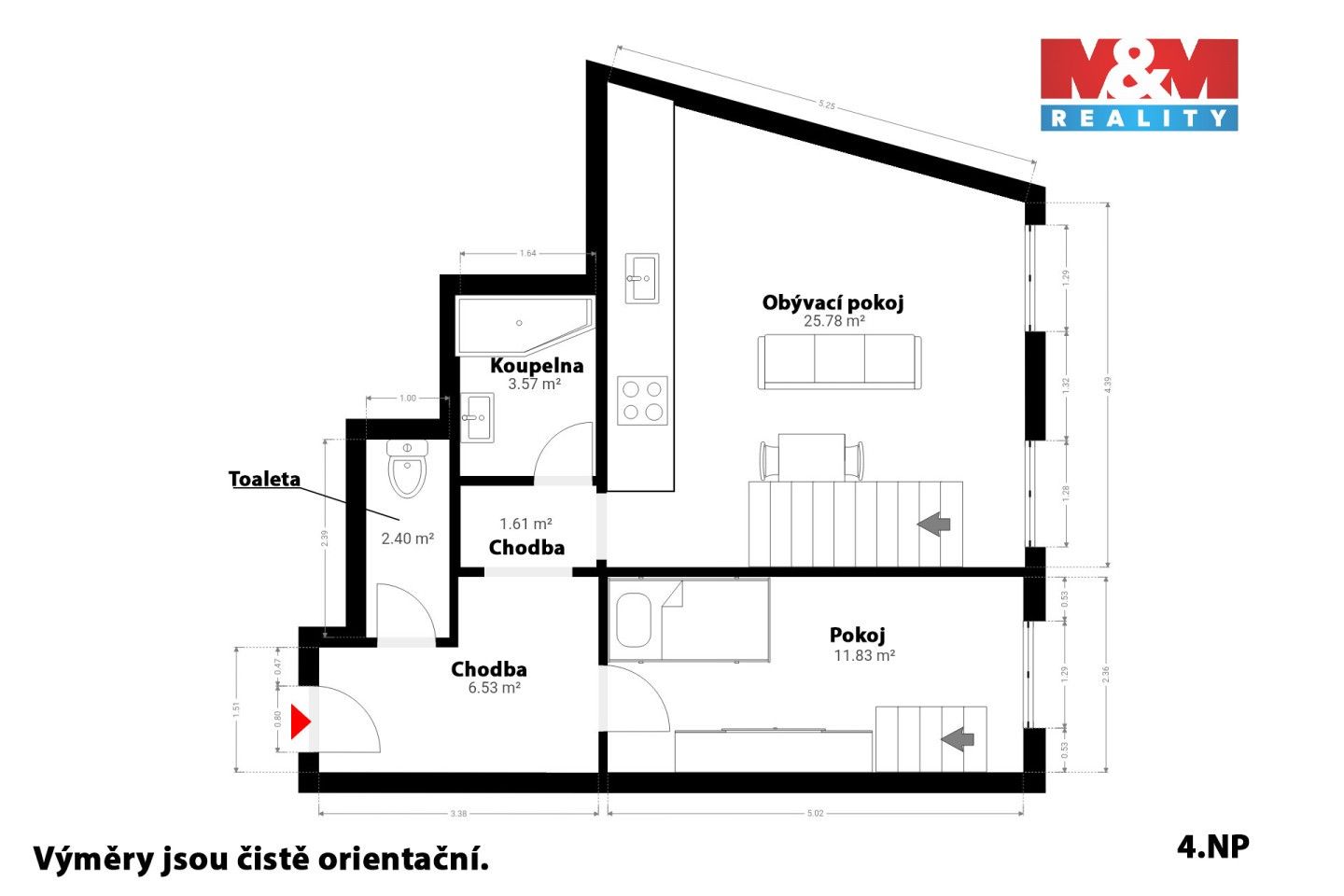 Prodej bytu 4+kk 78 m² - foto 24