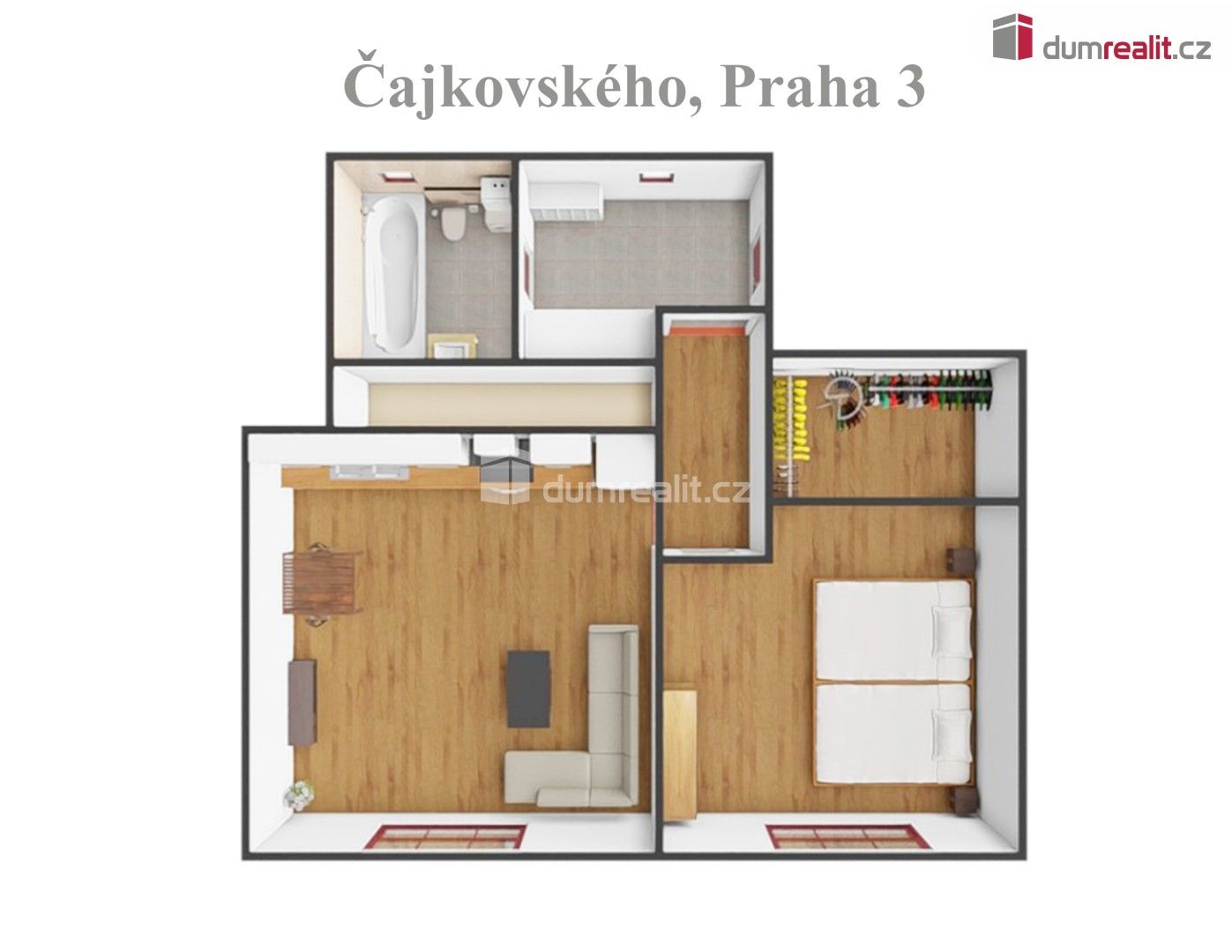 Pronájem bytu 2+kk 51 m² - foto 6