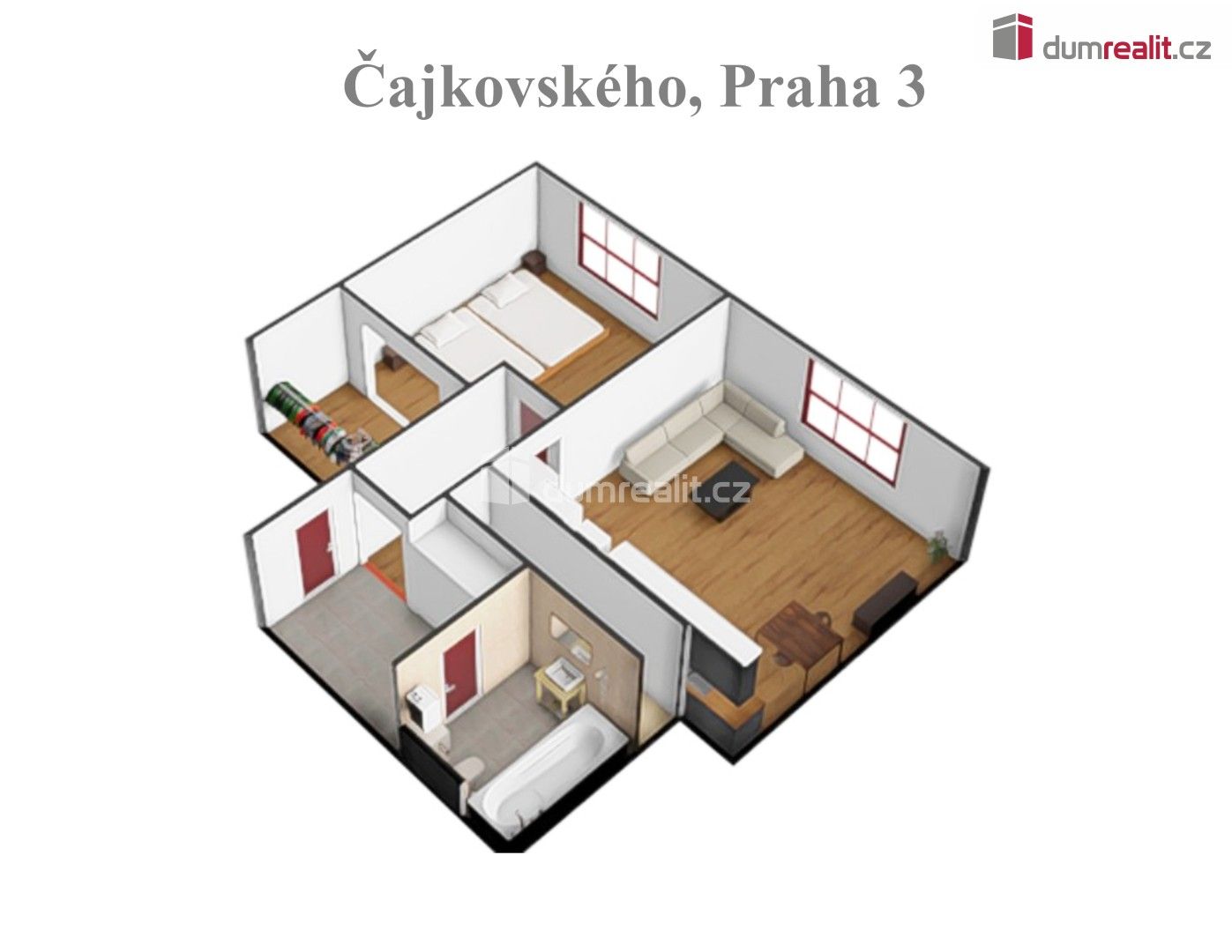 Pronájem bytu 2+kk 51 m² - foto 11