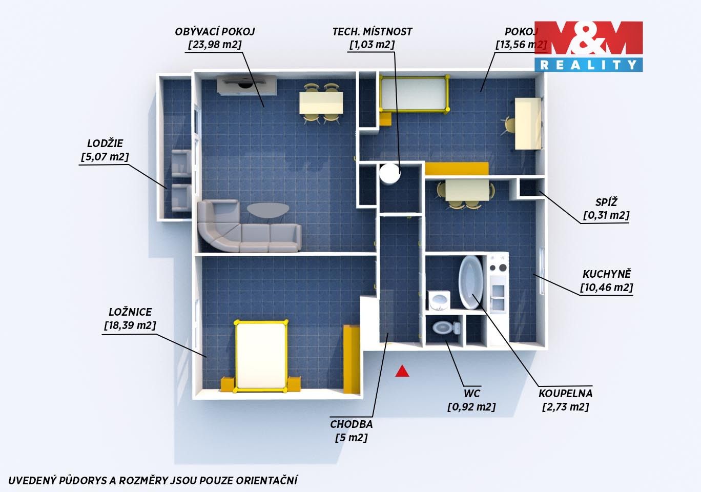 Prodej bytu 3+1 76 m² - foto 20