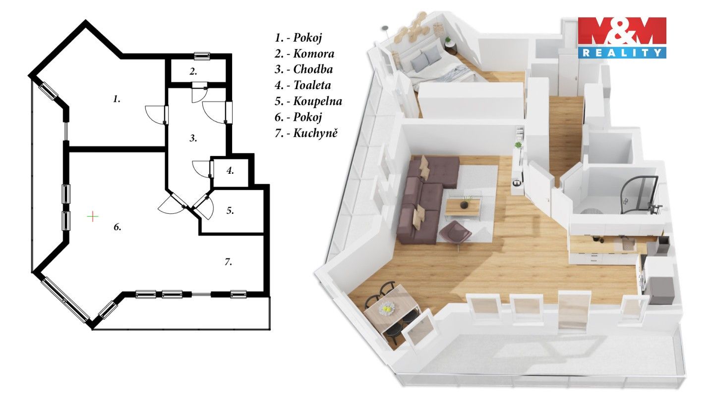 Prodej bytu 2+kk 55 m² - foto 17