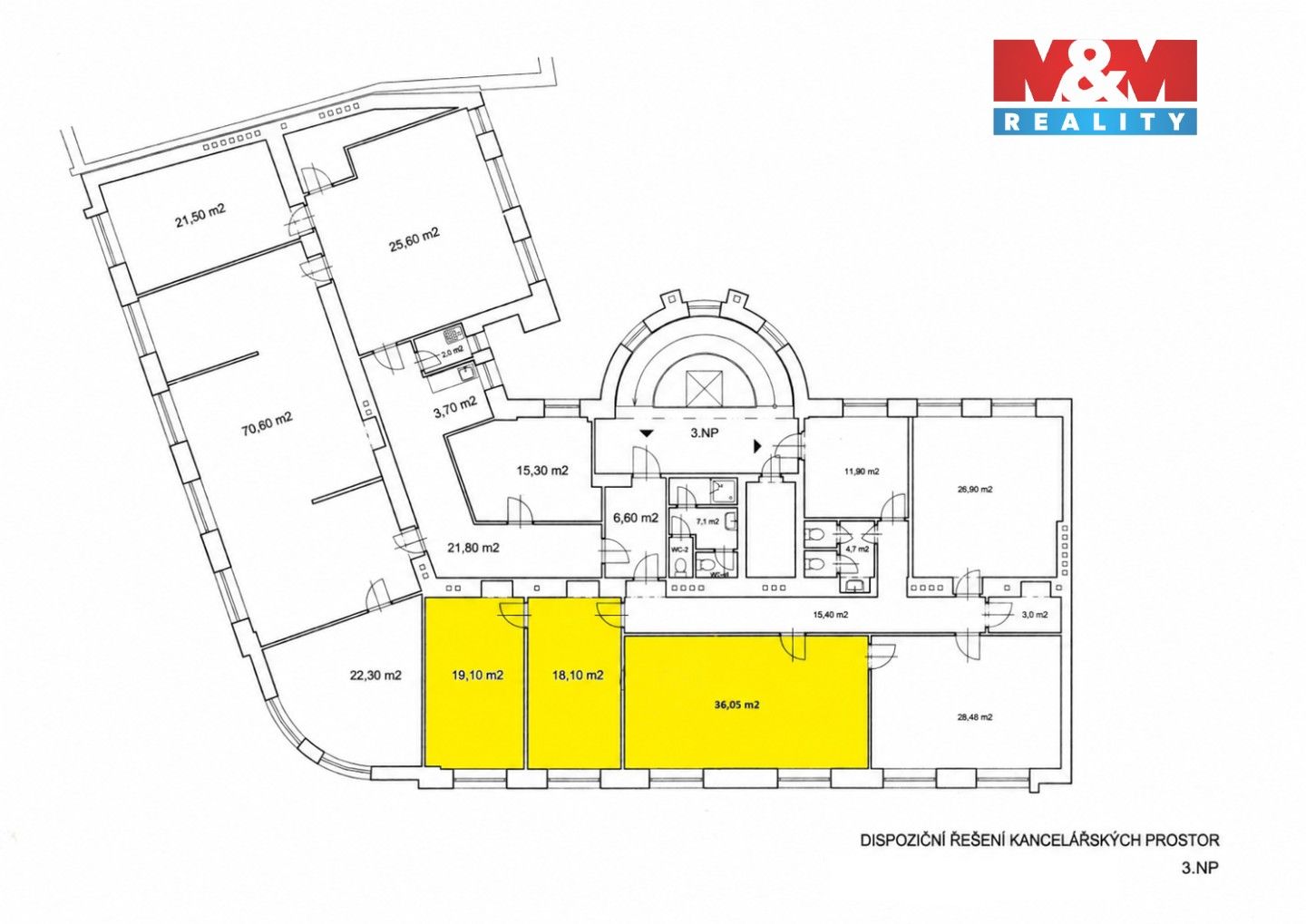 Pronájem komerčního prostoru 73 m² - foto 11