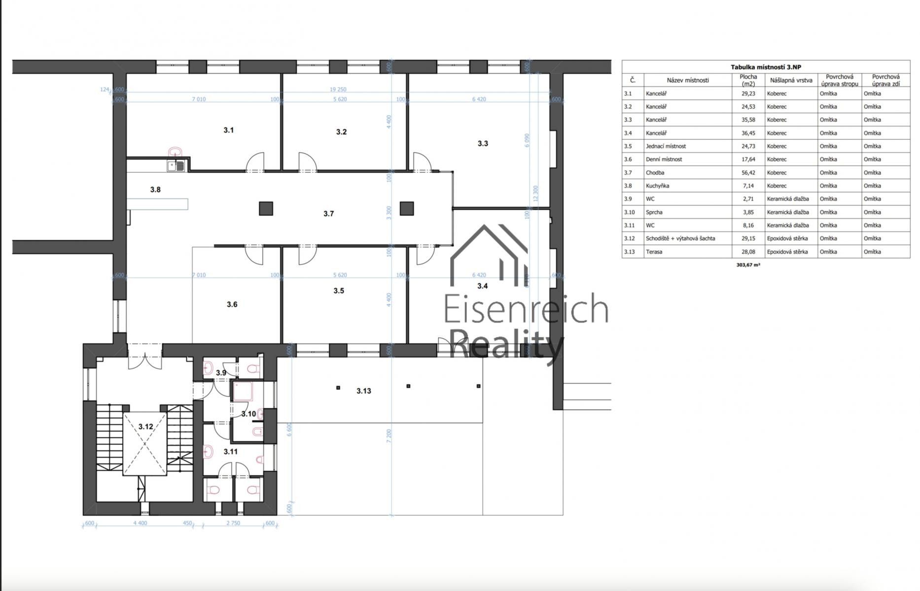Pronájem komerčního prostoru 250 m² - foto 17