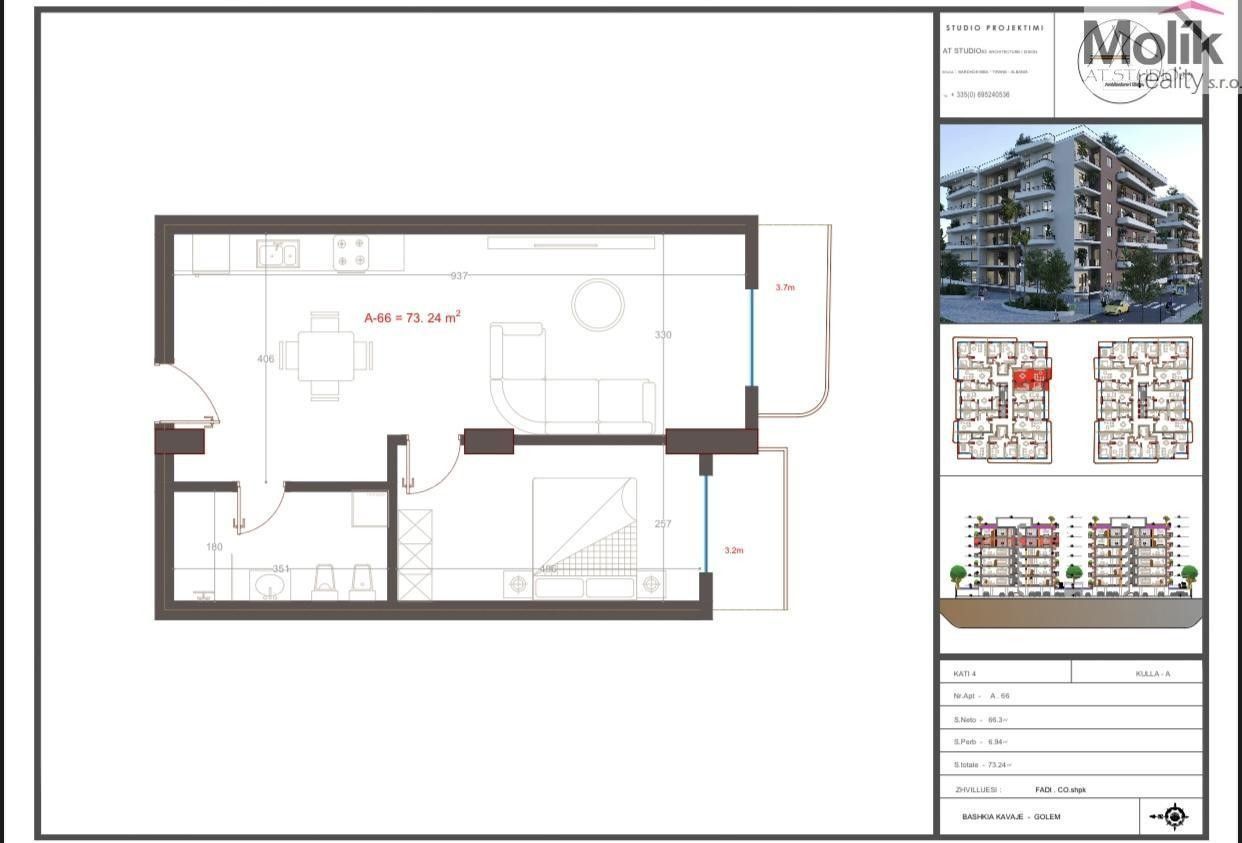 Prodej bytu 2+kk 64 m² - foto 4