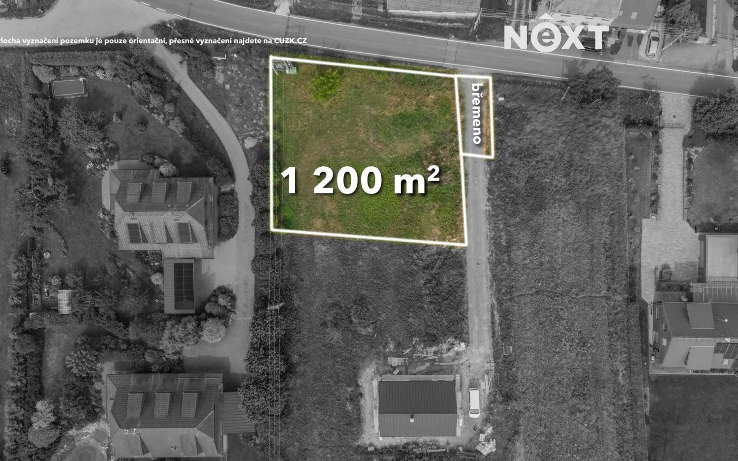 Prodej pozemku 1200 m² - foto 1