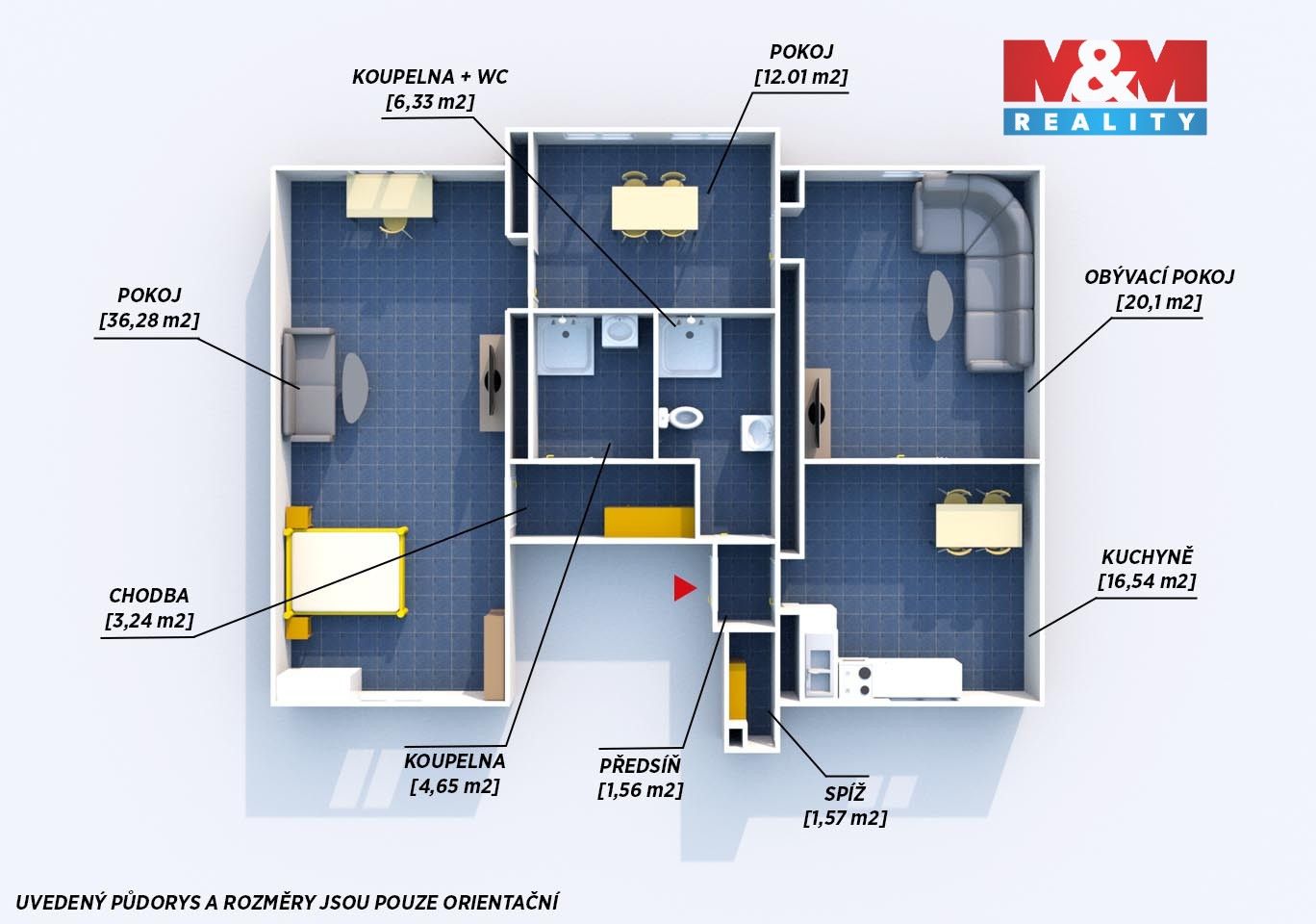 Prodej bytu 4+kk 102 m² - foto 6