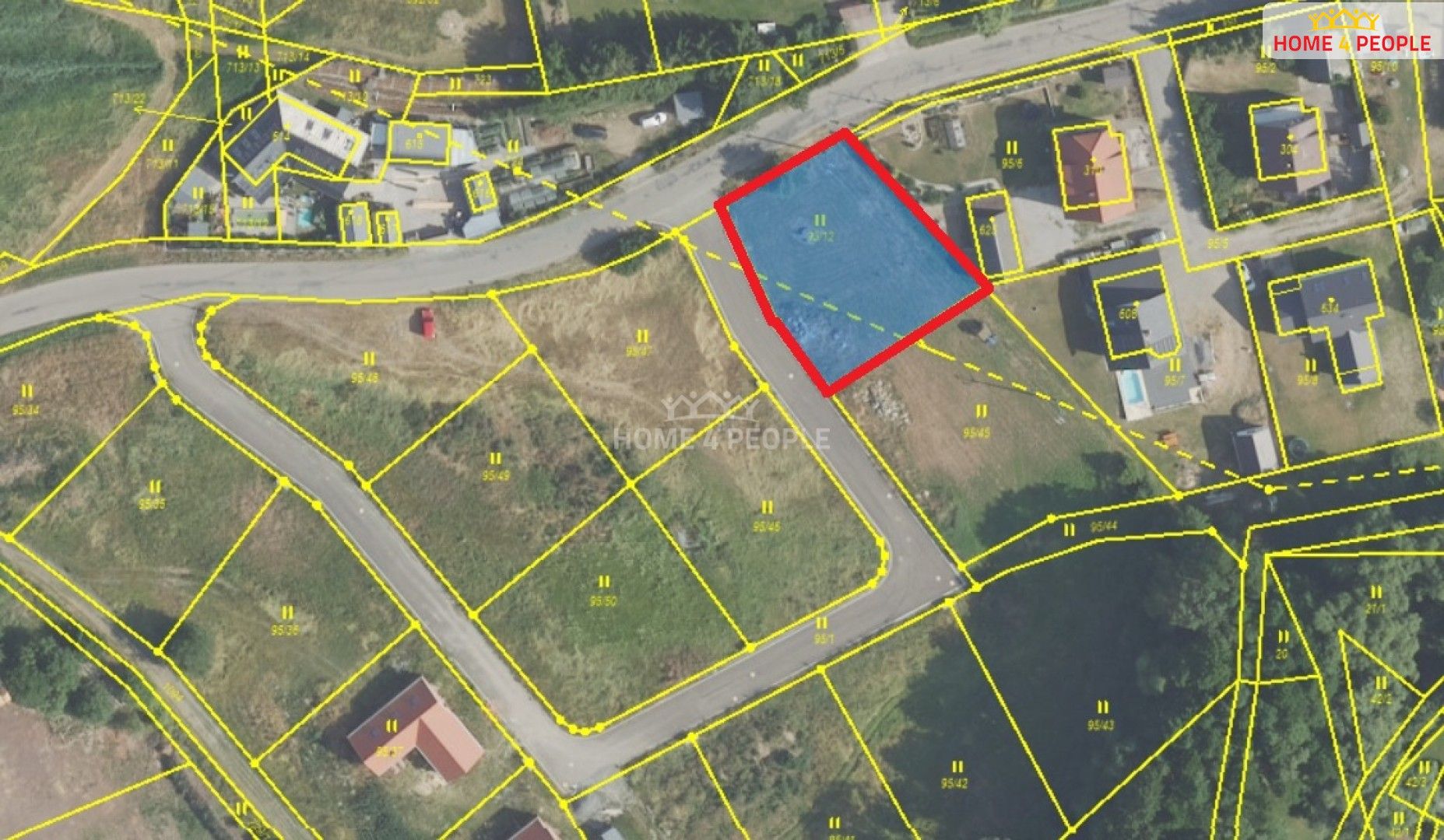 Prodej pozemku 854 m² - foto 1