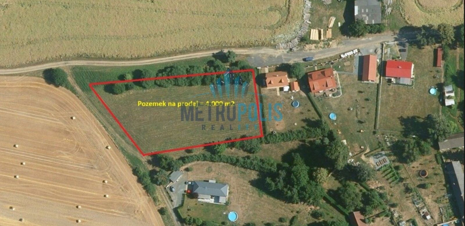 Prodej pozemku 4016 m² - foto 3