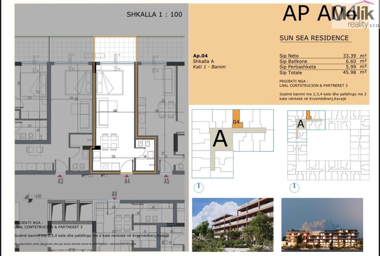 Prodej bytu 1+kk 34 m² - foto 5