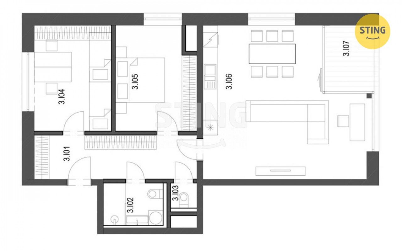 Prodej bytu 3+kk 87 m² - foto 14
