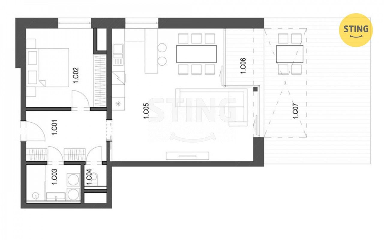 Prodej bytu 2+kk 70 m² - foto 12