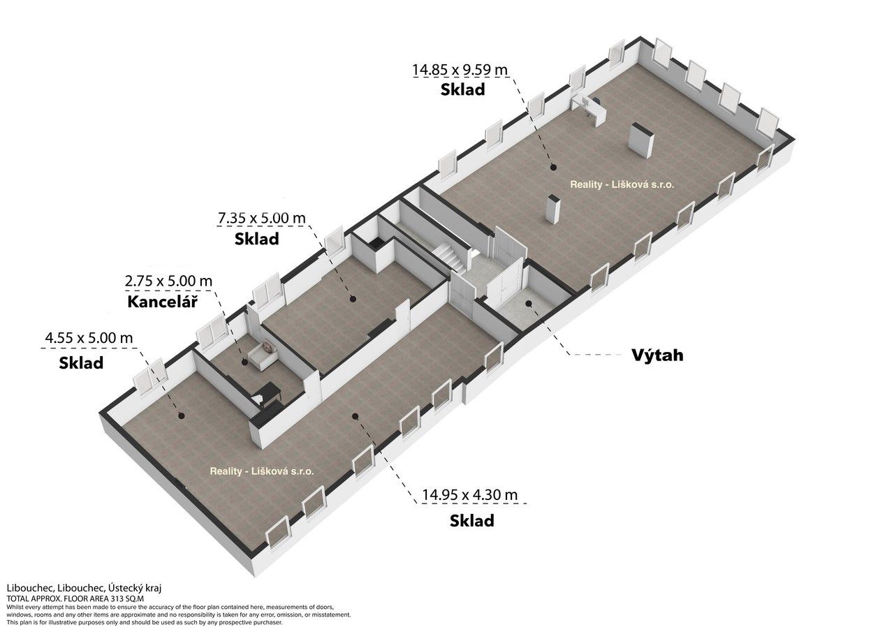 Pronájem komerčního prostoru 261 m² - foto 25