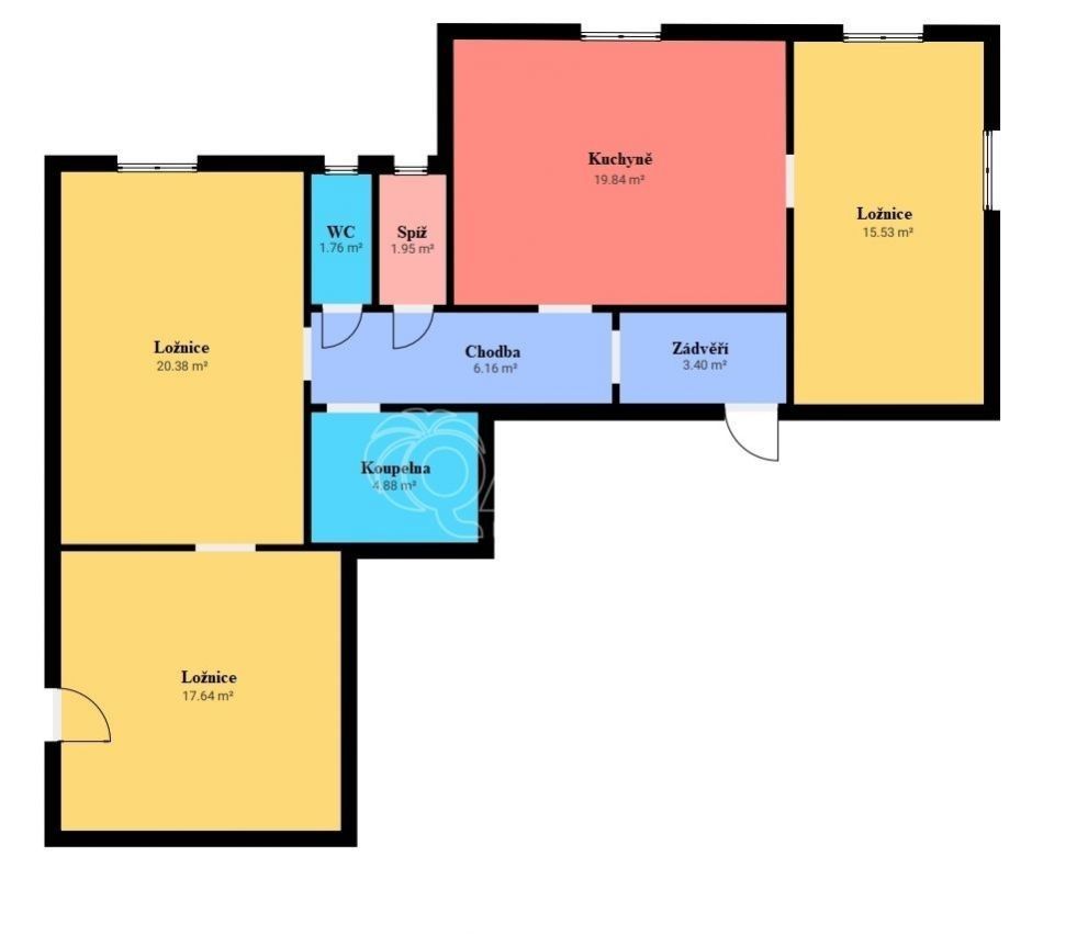 Prodej bytu 3+1 88 m² - foto 16