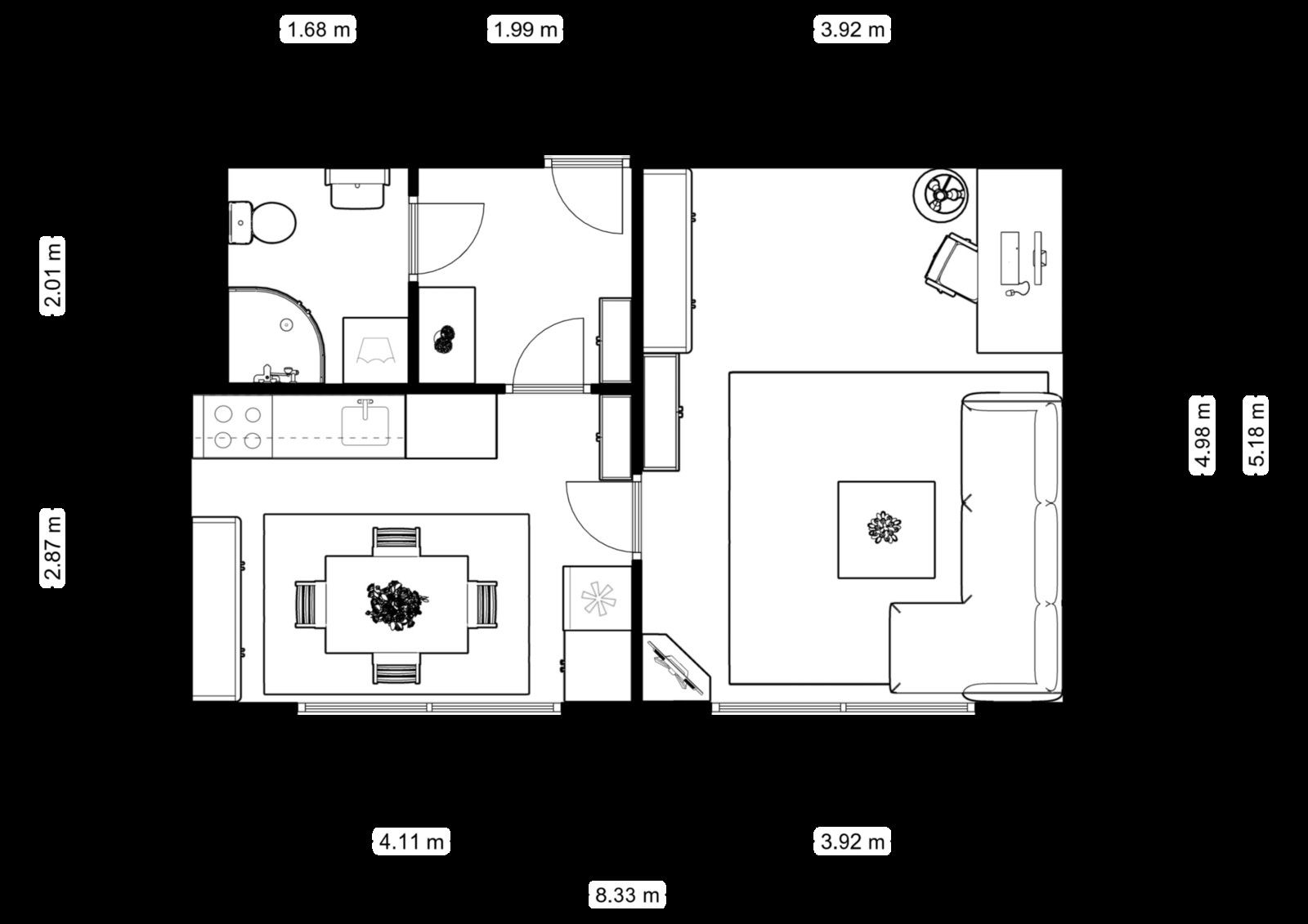 Prodej bytu 1+1 39 m² - foto 16