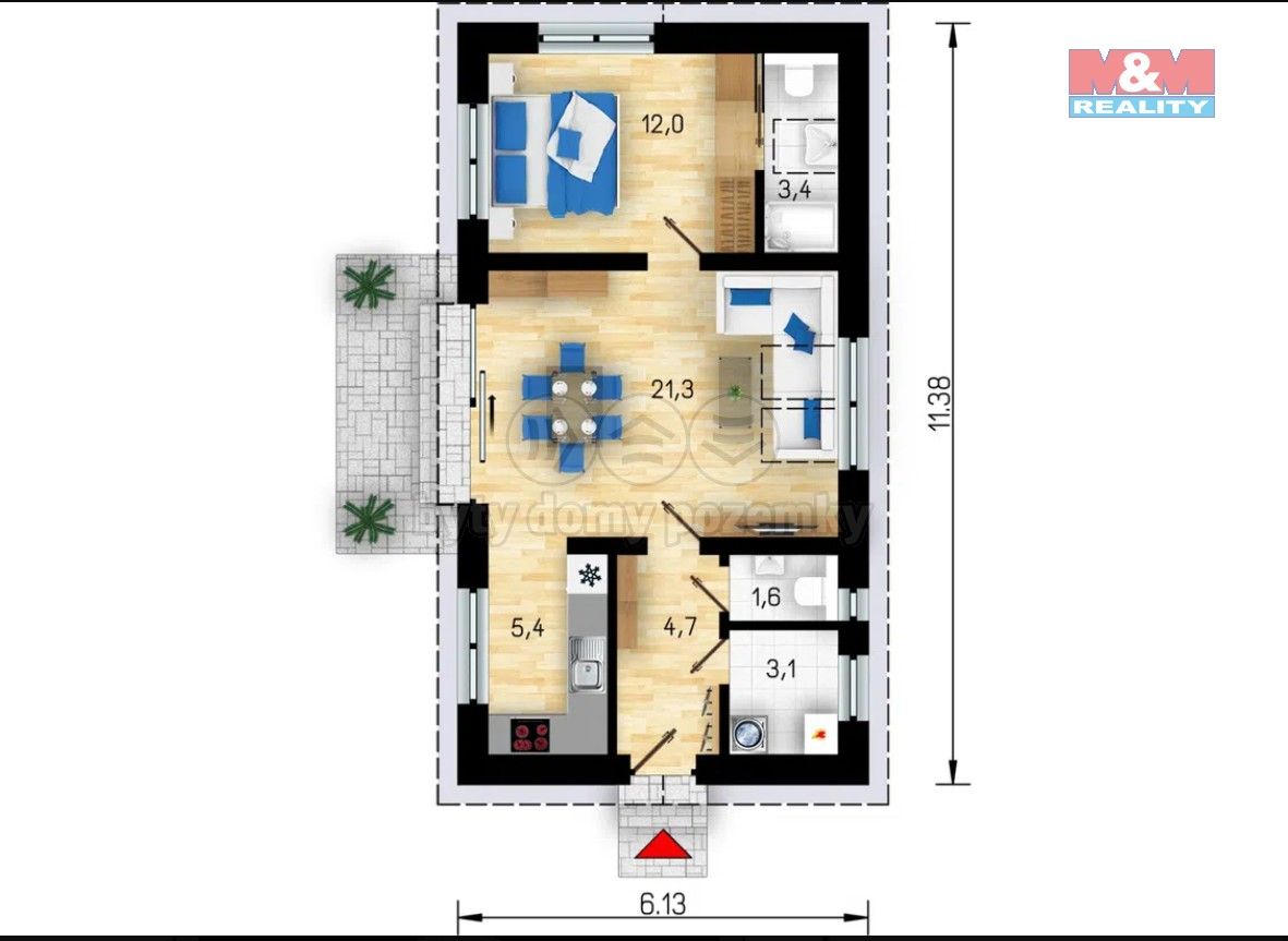 Prodej domu 52 m² - foto 3