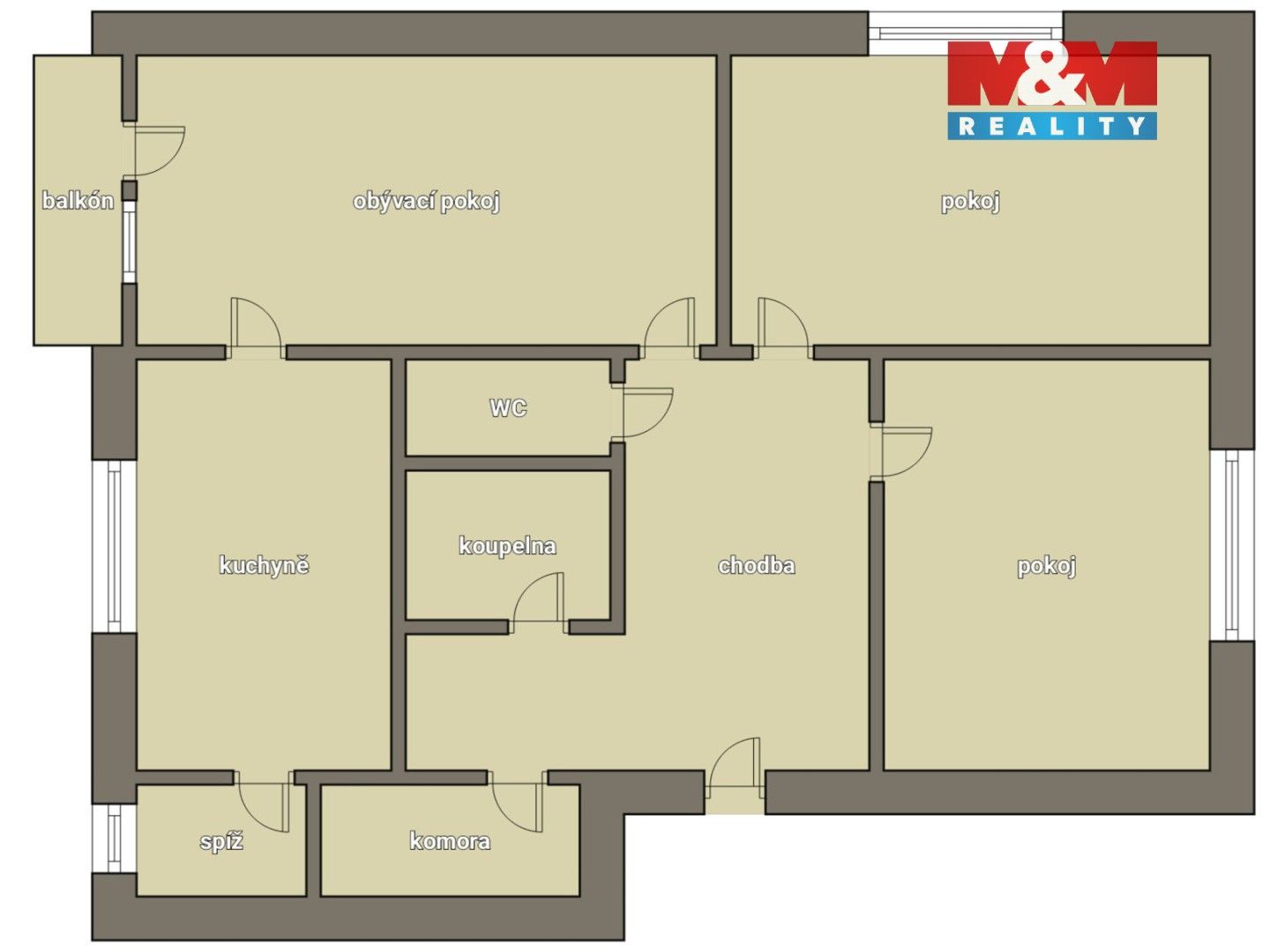 Prodej bytu 3+1 73 m² - foto 10