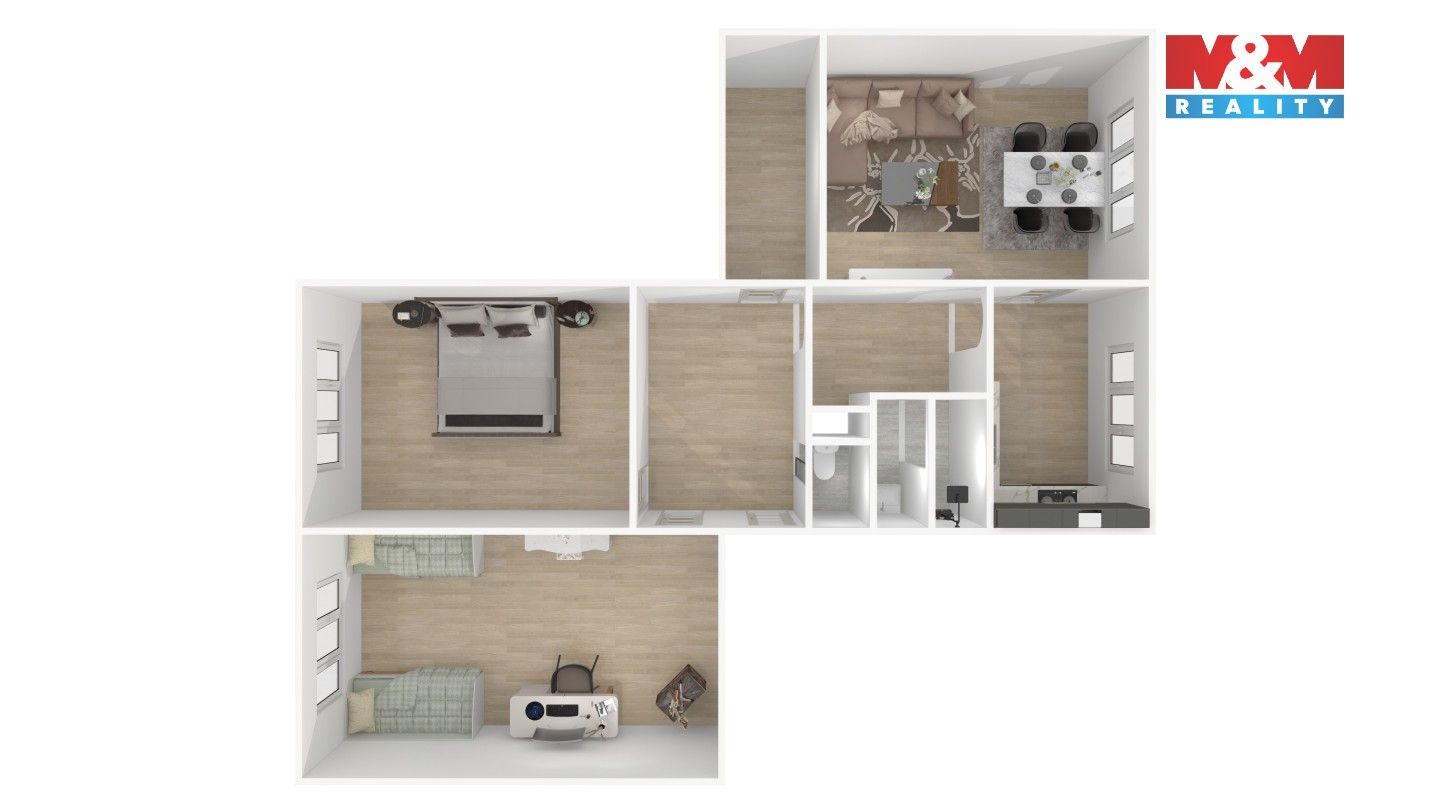 Prodej bytu 3+1 85 m² - foto 13