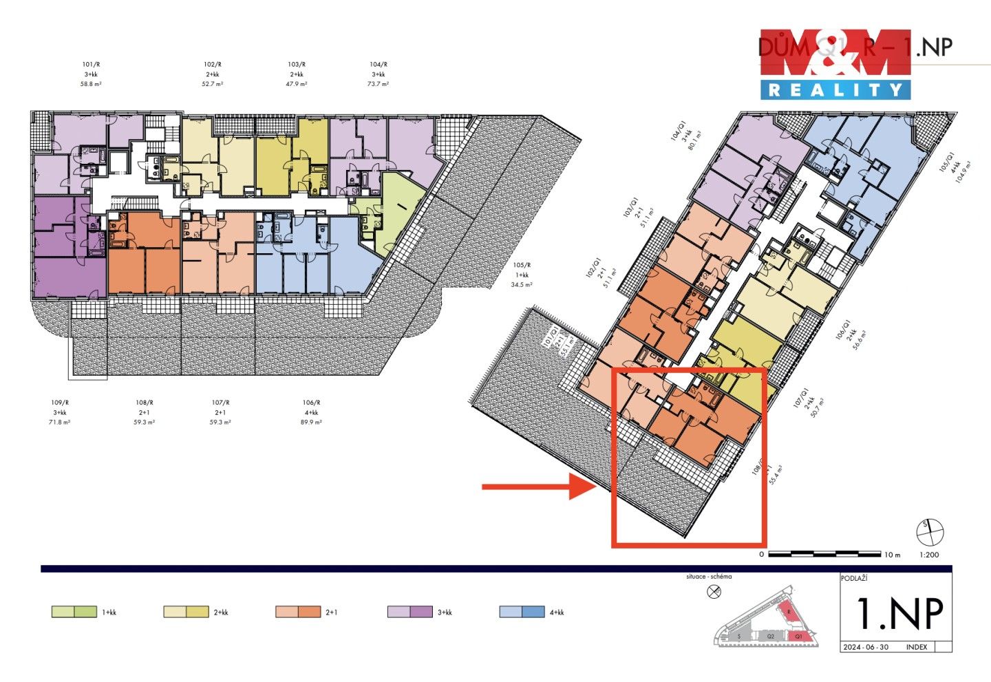 Prodej bytu 2+1 55 m² - foto 3