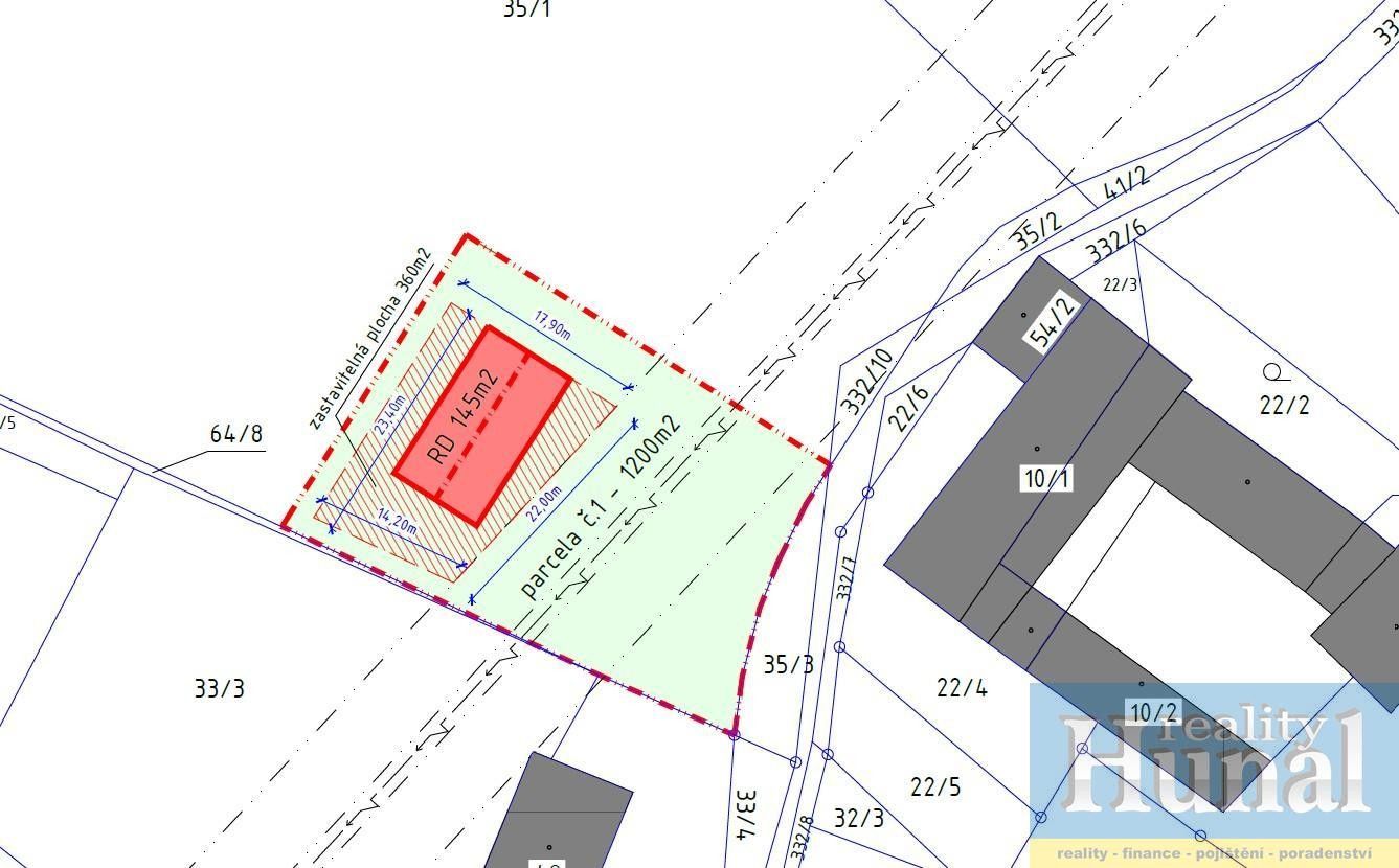 Prodej pozemku 1200 m² - foto 1