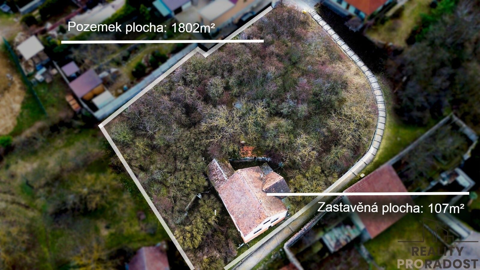 Prodej pozemku 1802 m² - foto 1