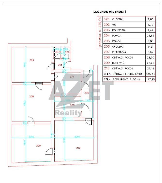 Prodej bytu 4+kk 135 m² - foto 9