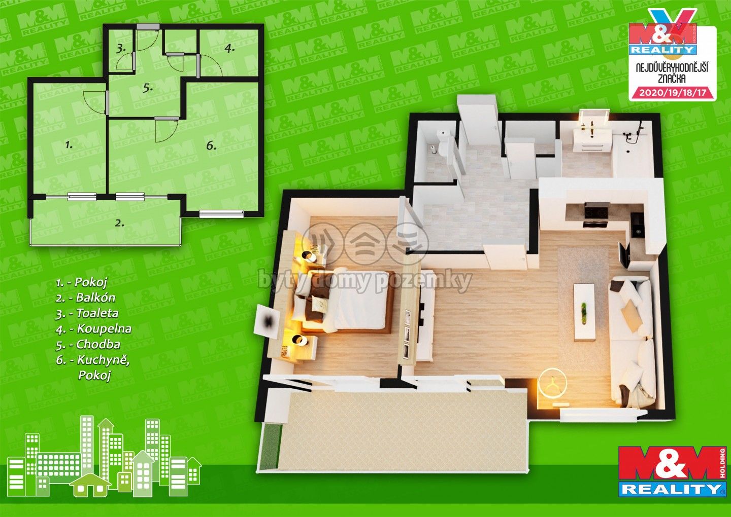 Prodej bytu 2+kk 64 m² - foto 14