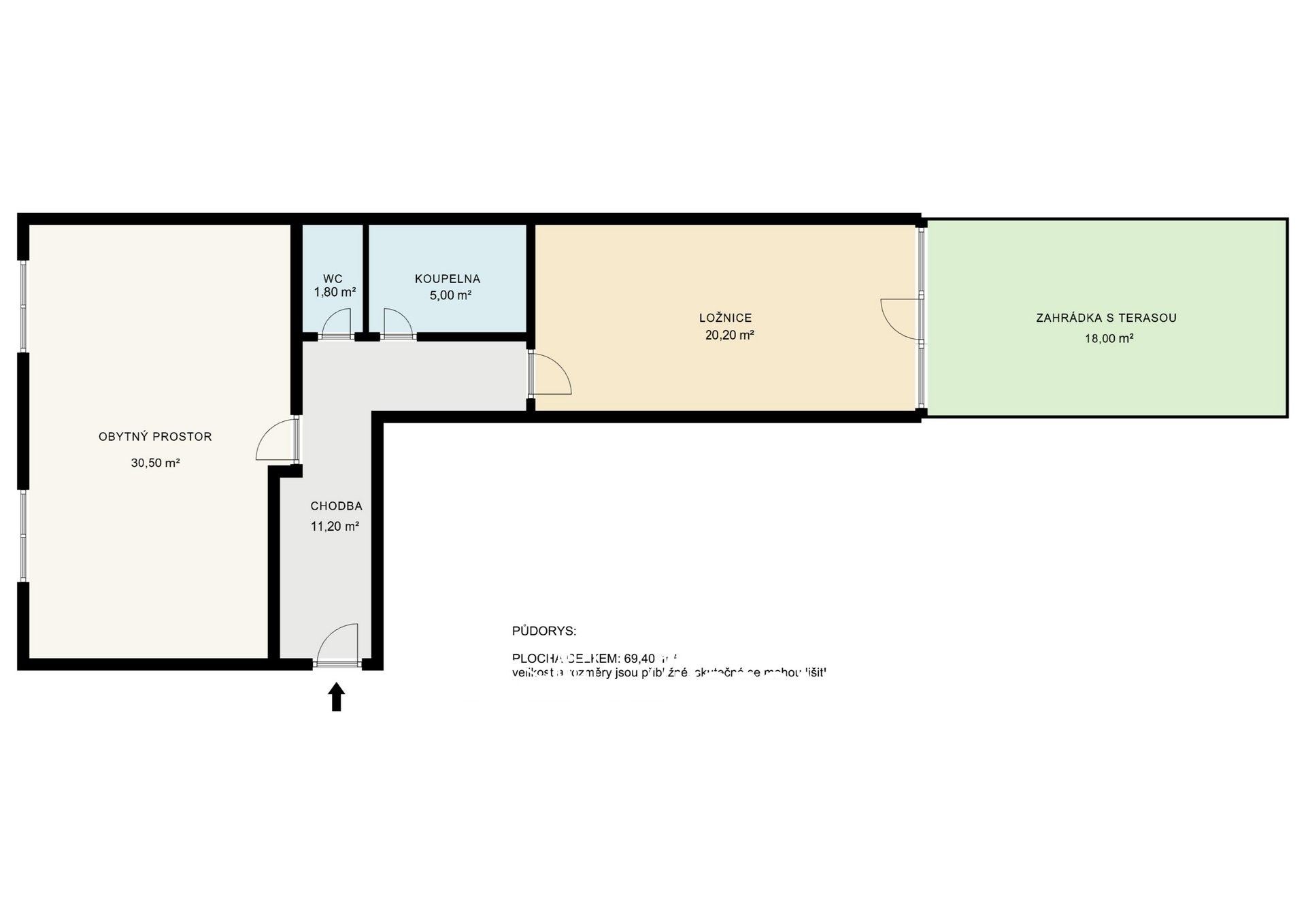 Pronájem bytu 2+kk 69 m² - foto 28