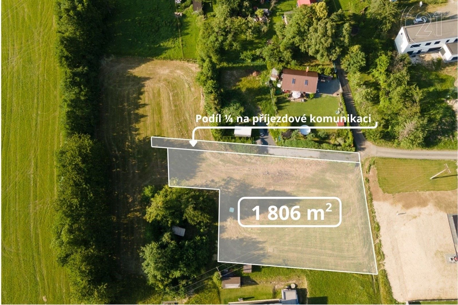 Prodej pozemku 1806 m² - foto 1