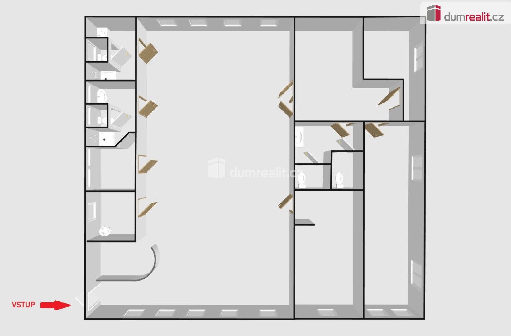 Pronájem komerčního prostoru 450 m² - foto 6