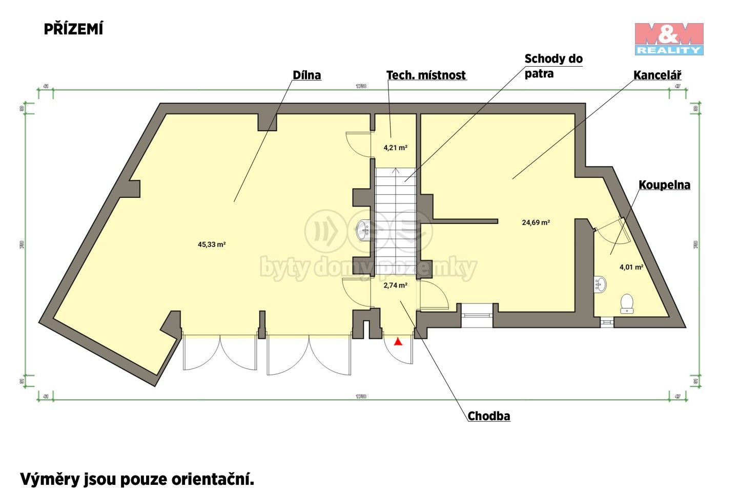 Pronájem komerčního prostoru 175 m² - foto 8