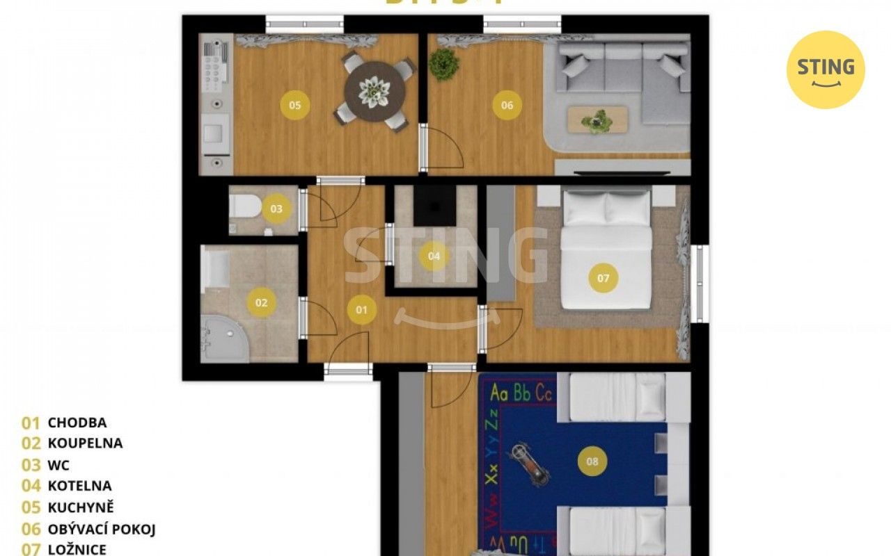 Prodej bytu 3+1 72 m² - foto 6